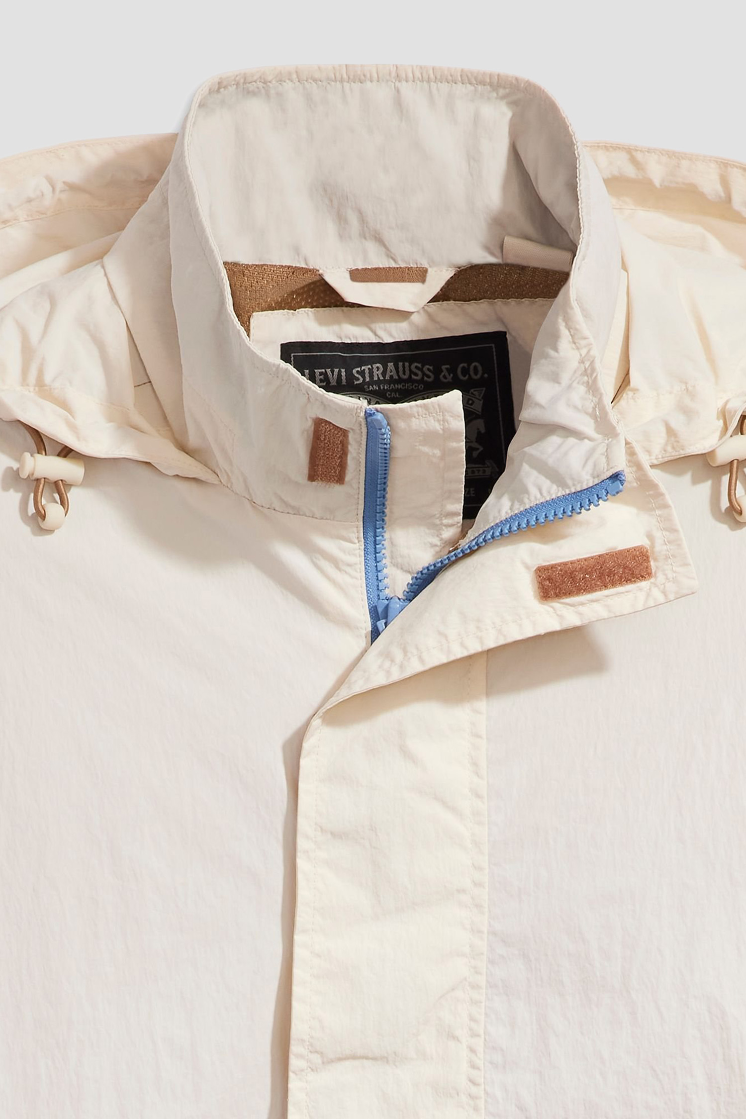 Чоловічий білий анорак Levi’s® A7200;0001