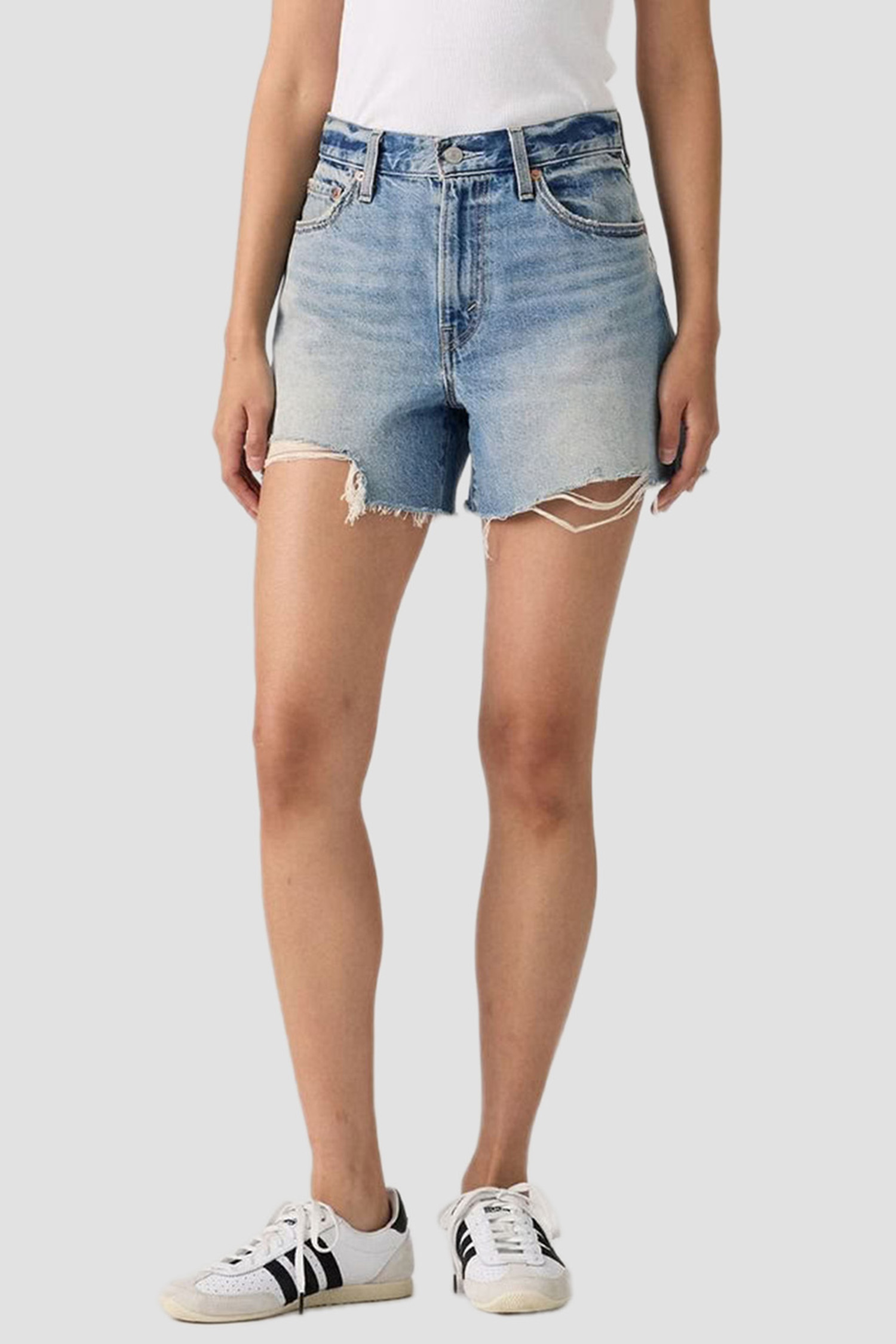 Жіночі блакитні джинсові шорти Levi’s® 005DS;0001