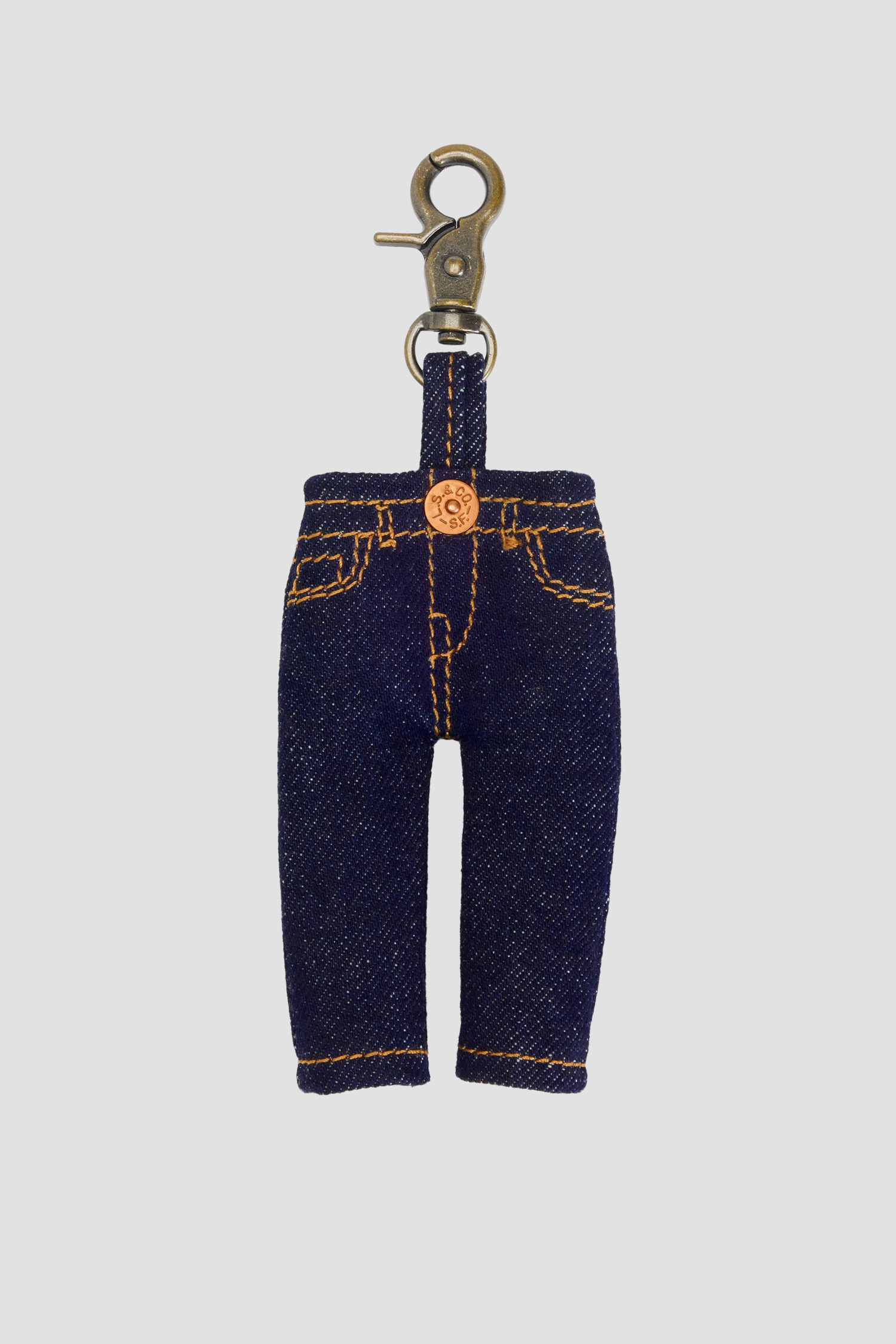 Женский темно-синий джинсовый брелок Levi’s® 0080C;0000