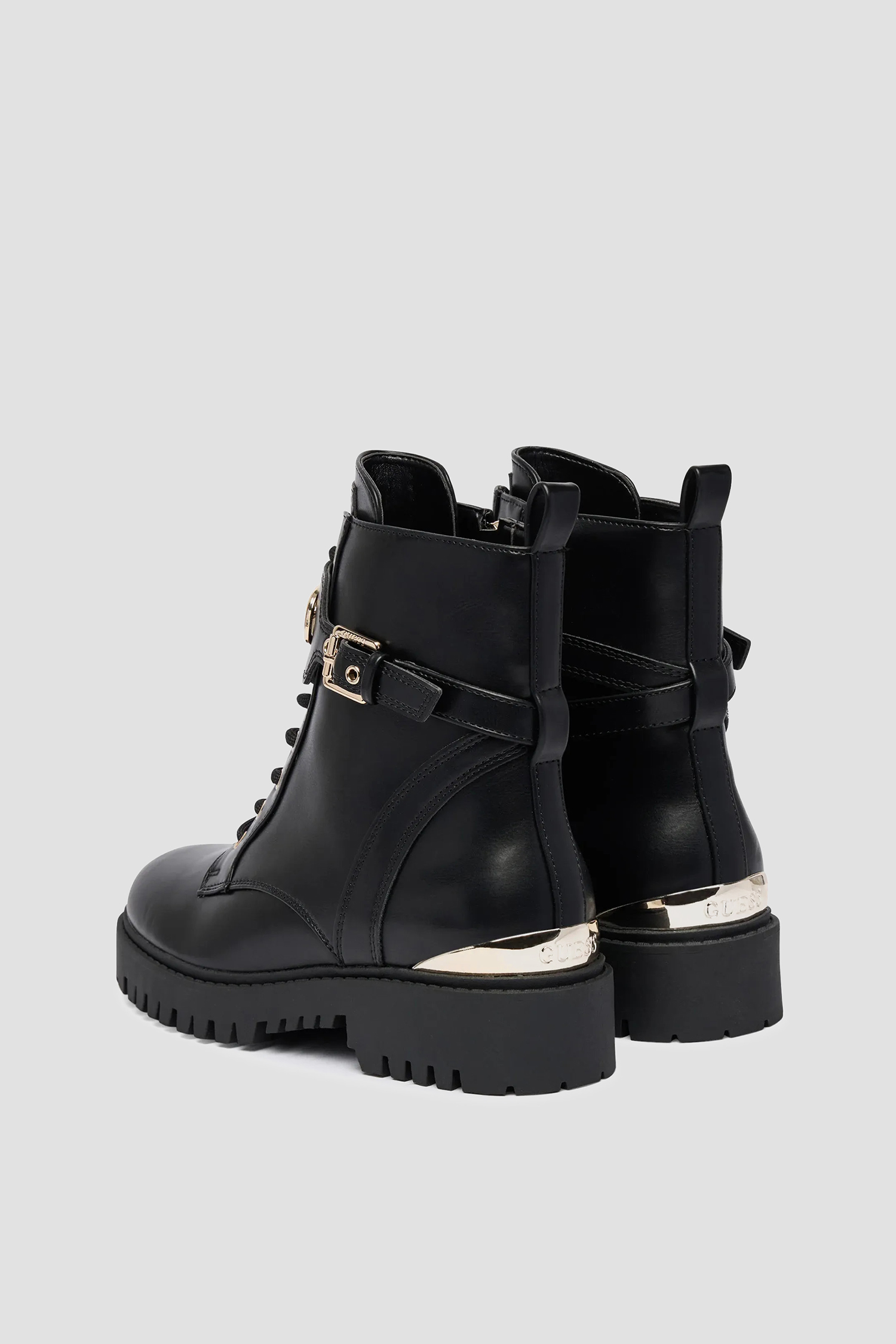 Женские черные ботинки Guess FLTOLA.ELE10;BLACK