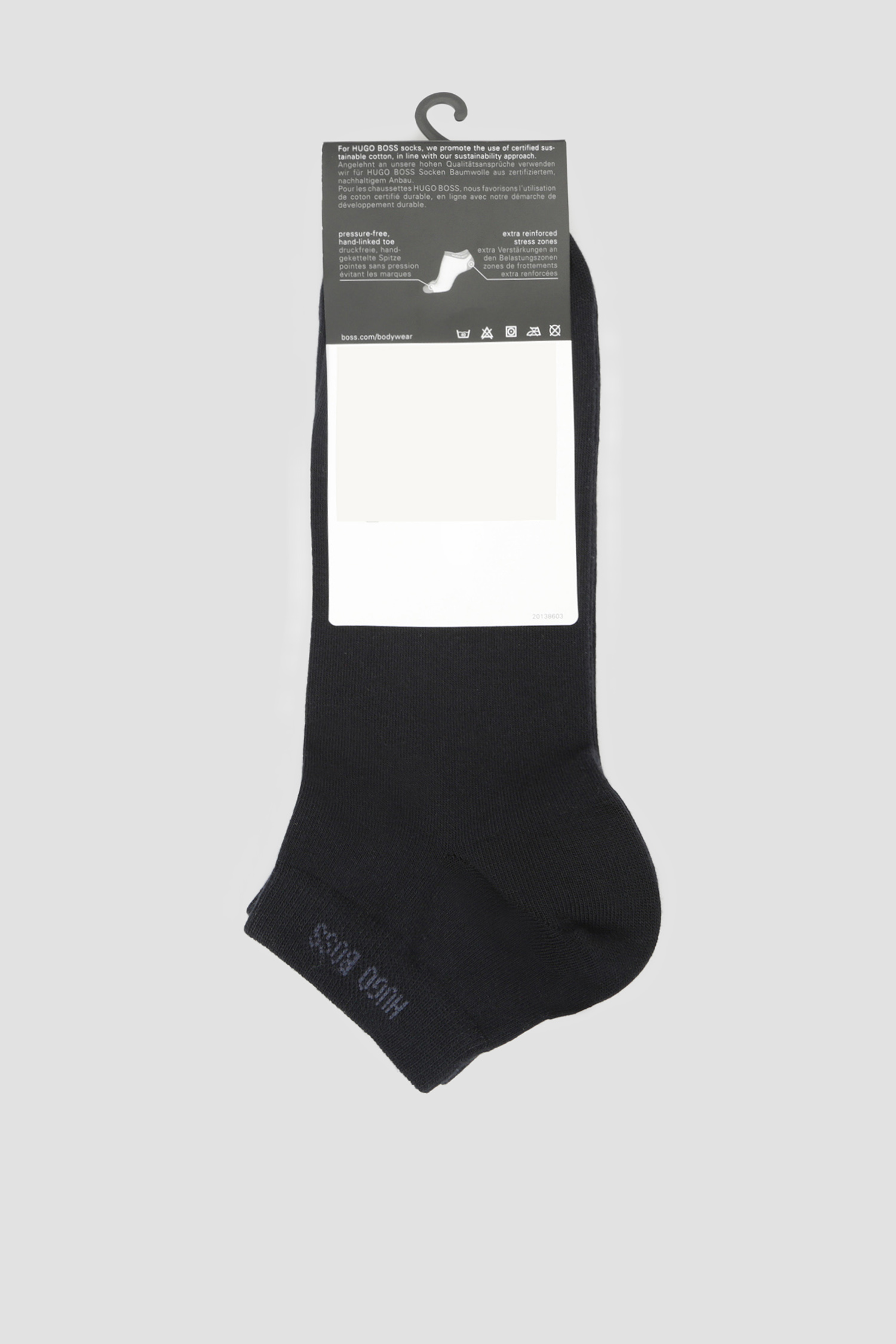 Мужские темно-синие носки (2 пары) BOSS 50388443;401