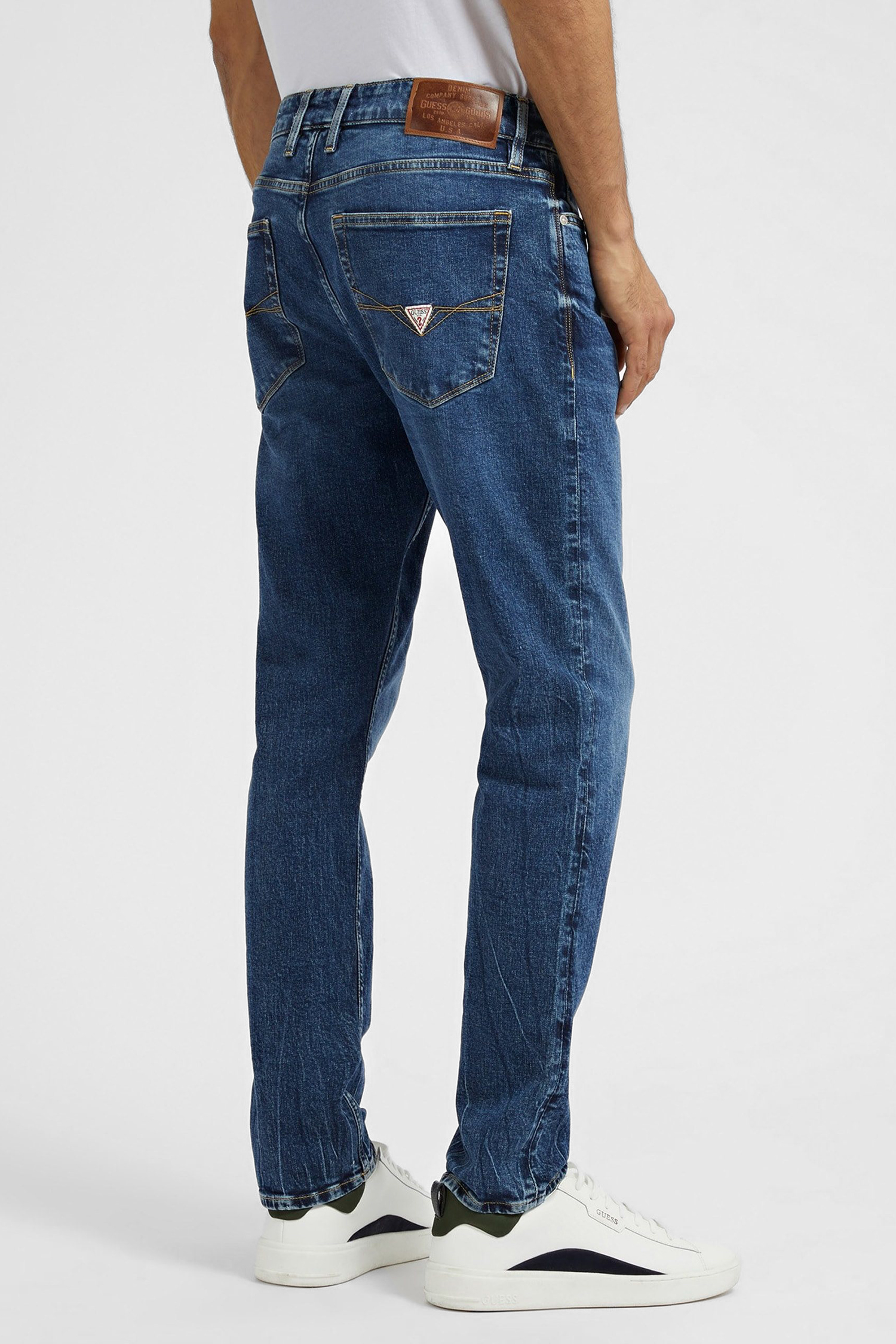 Мужские синие джинсы Guess M3RAS2.D4TB3;KEN1
