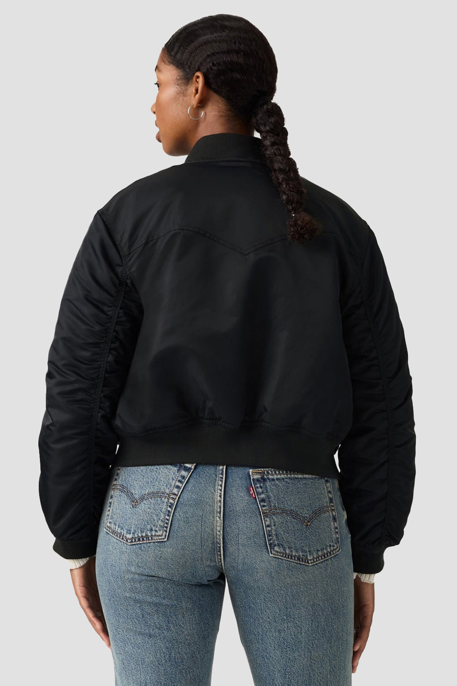 Женский черный бомбер Levi’s® 005AZ;0002