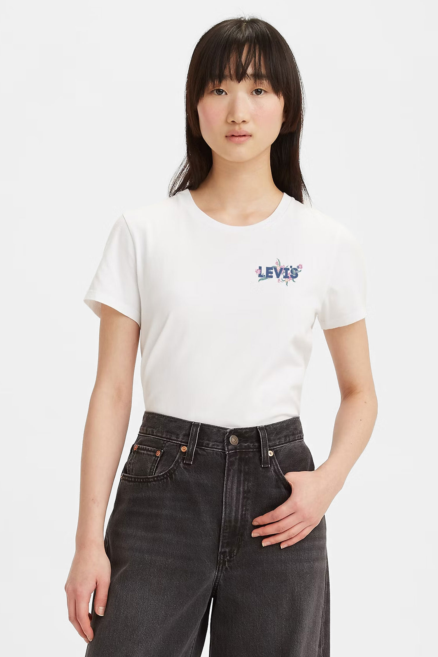 Женская белая футболка Levi’s® 17369;2524