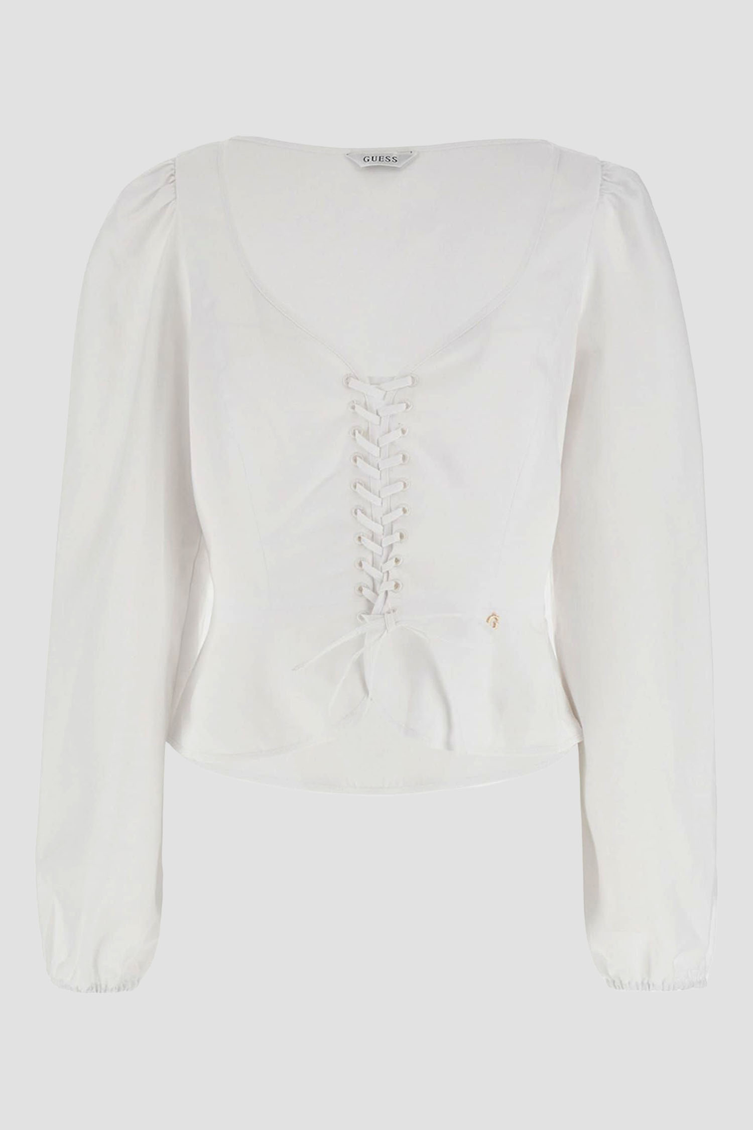 Женская белая блуза Guess W4GH88.WG7B0;G011