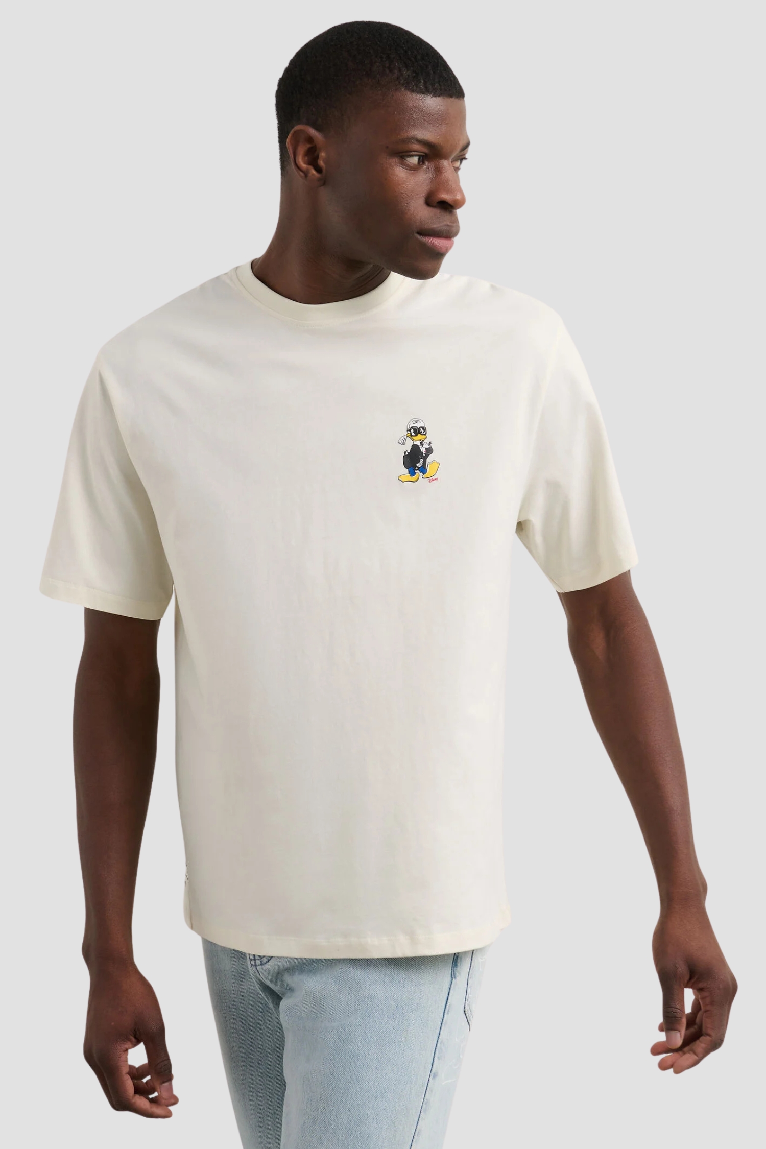 Чоловіча біла футболка Karl Lagerfeld x Disney Karl Lagerfeld 553270.755098;80