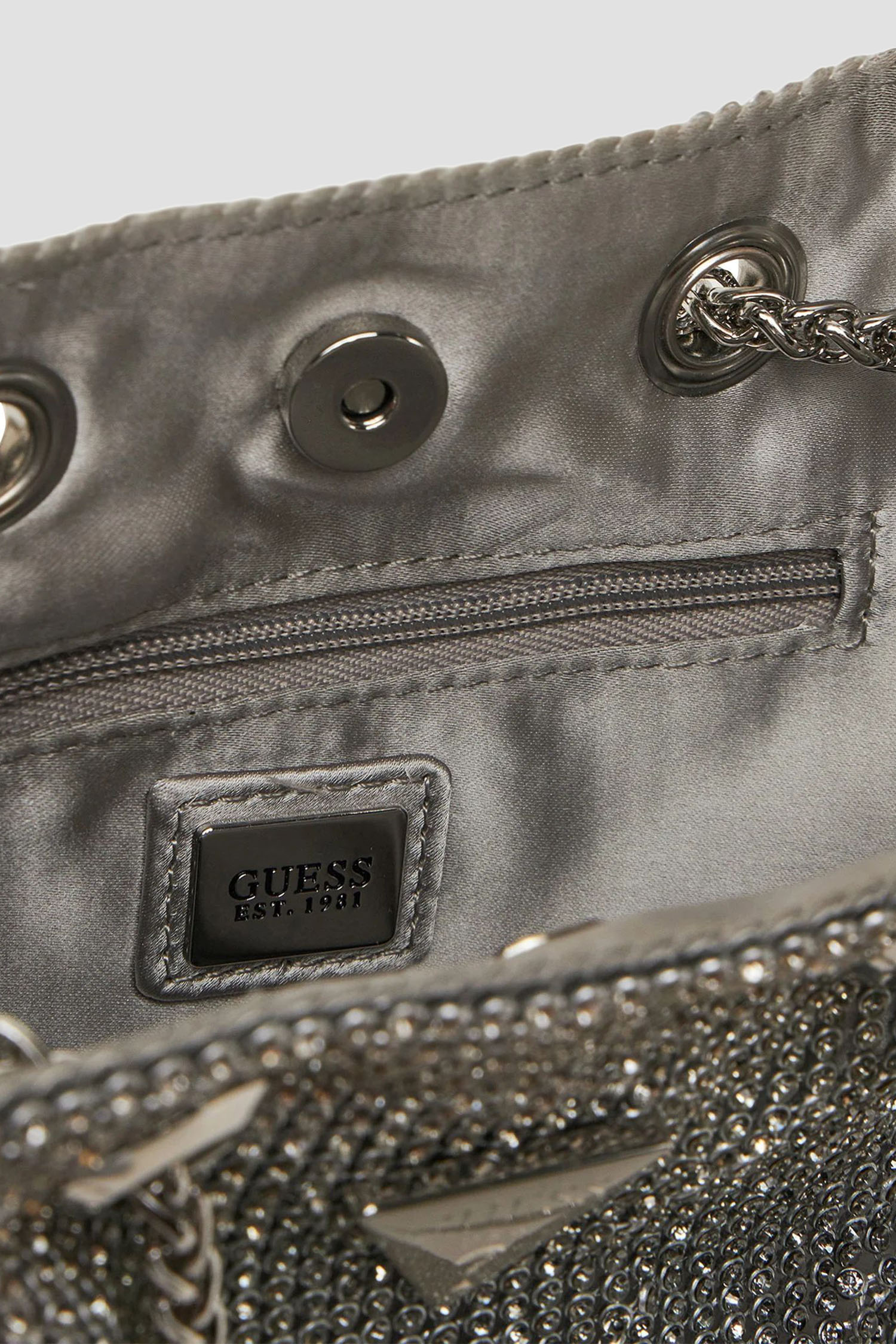 Жіноча срібляста сумка Guess HWOY93.50750;SIL