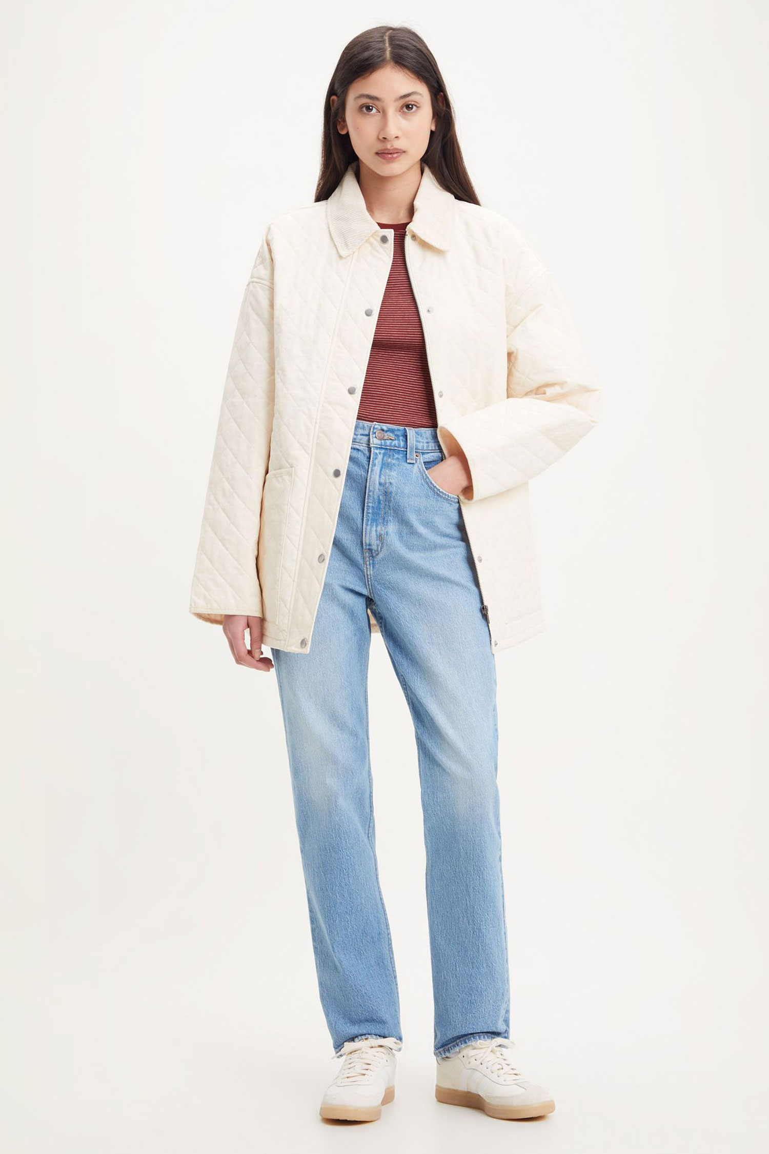 Жіночі блакитні джинси 70's High Slim Straight Levi’s® A0898;0019