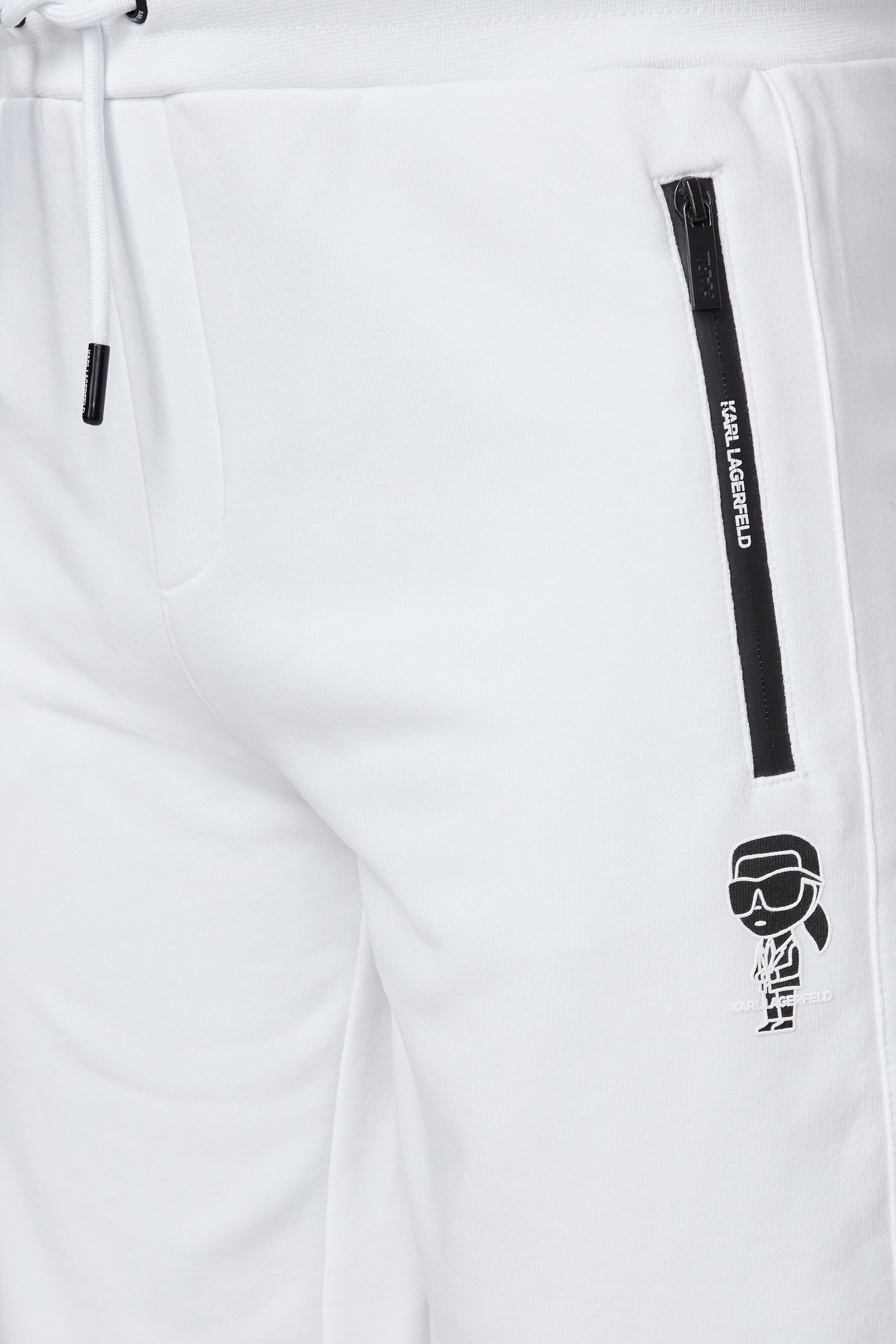 Мужские белые шорты Karl Lagerfeld 531900.705092;10