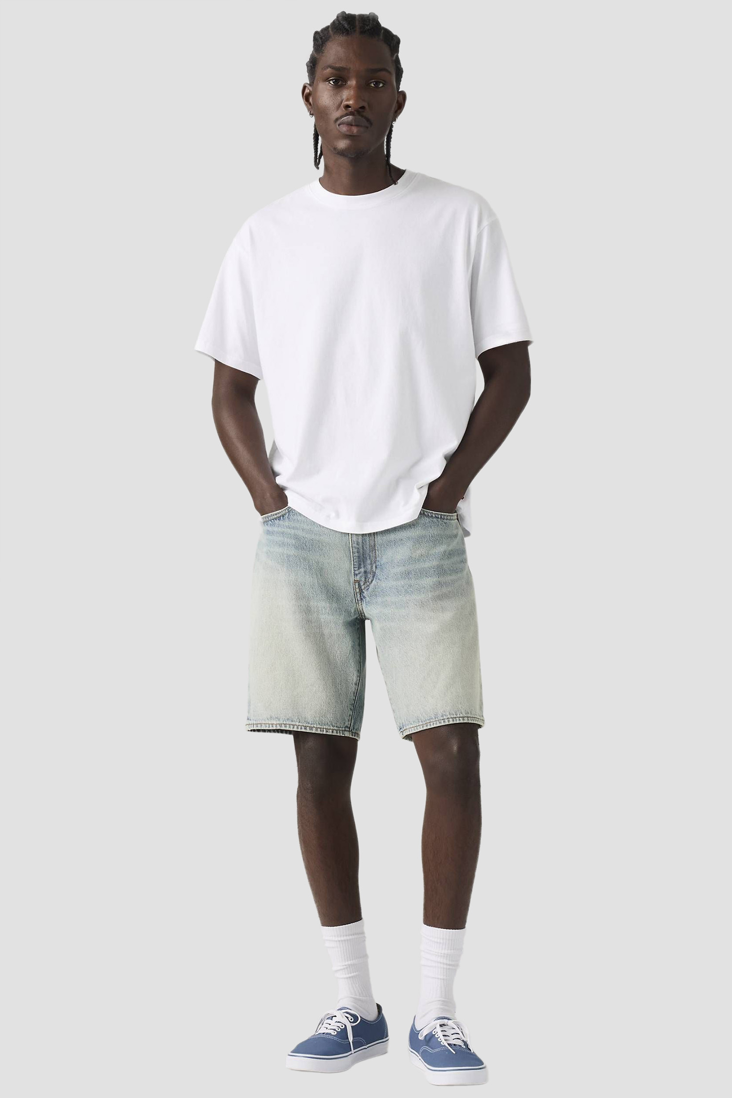 Мужские голубые джинсовые шорты Levi’s® A8461;0039