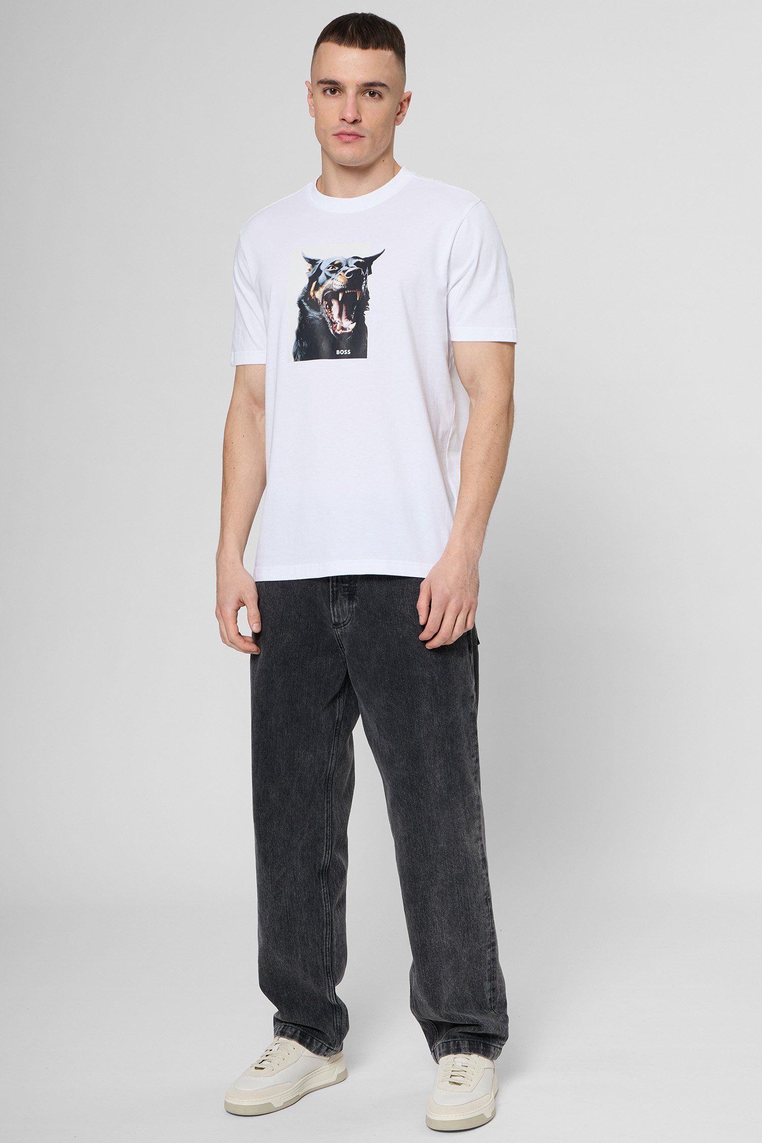 Чоловічі темно-сірі джинси BOSS 50553109;007