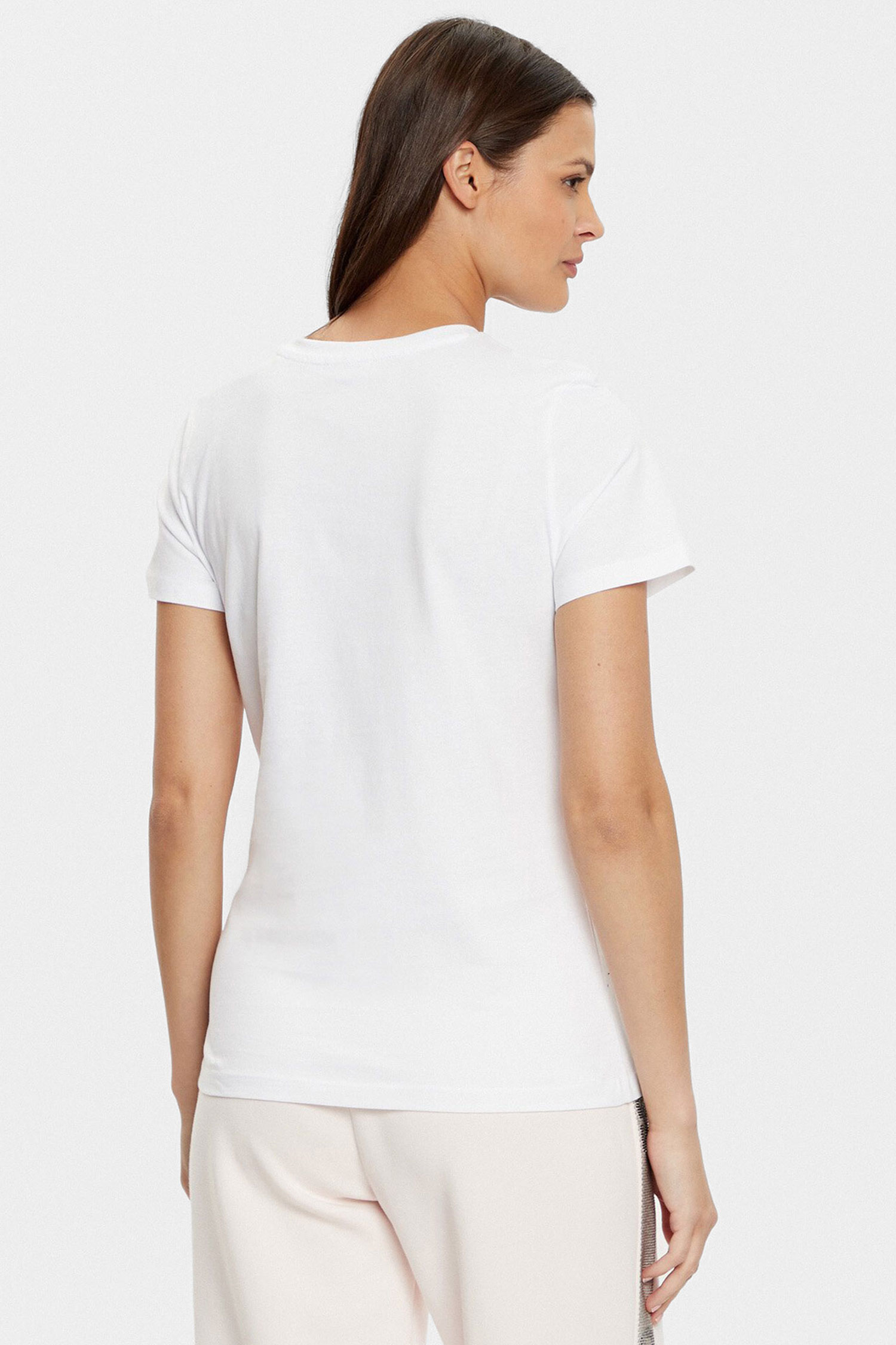 Женская белая футболка Guess V5RI06.I3Z14;G011