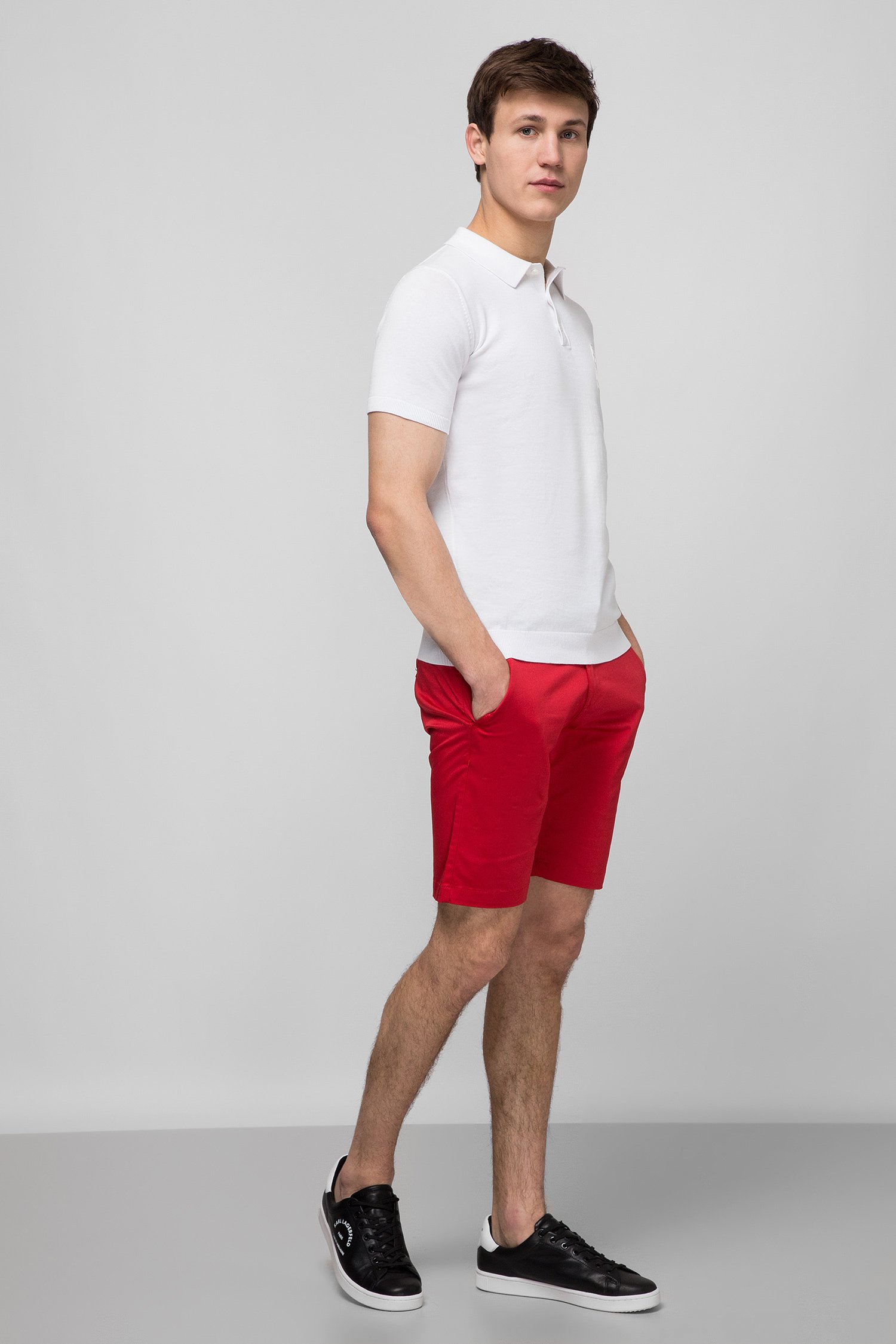 Мужские красные шорты Karl Lagerfeld 501801.255811;320