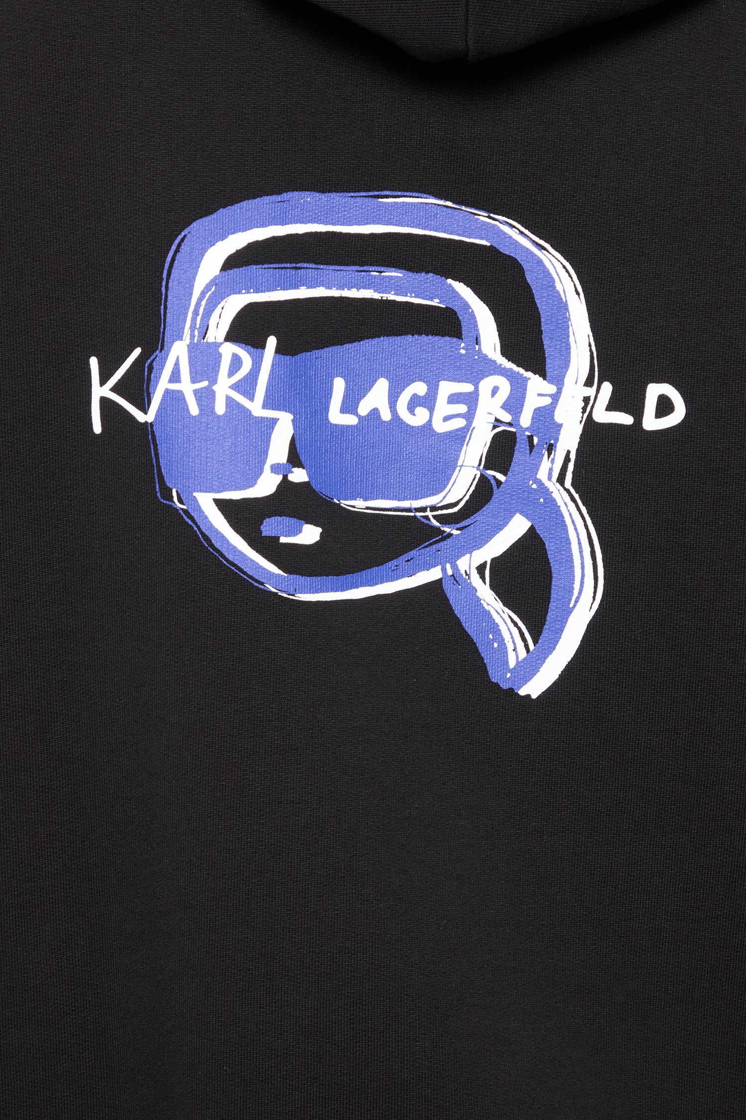 Чоловіче чорне худі Karl Lagerfeld 553904.705111;990