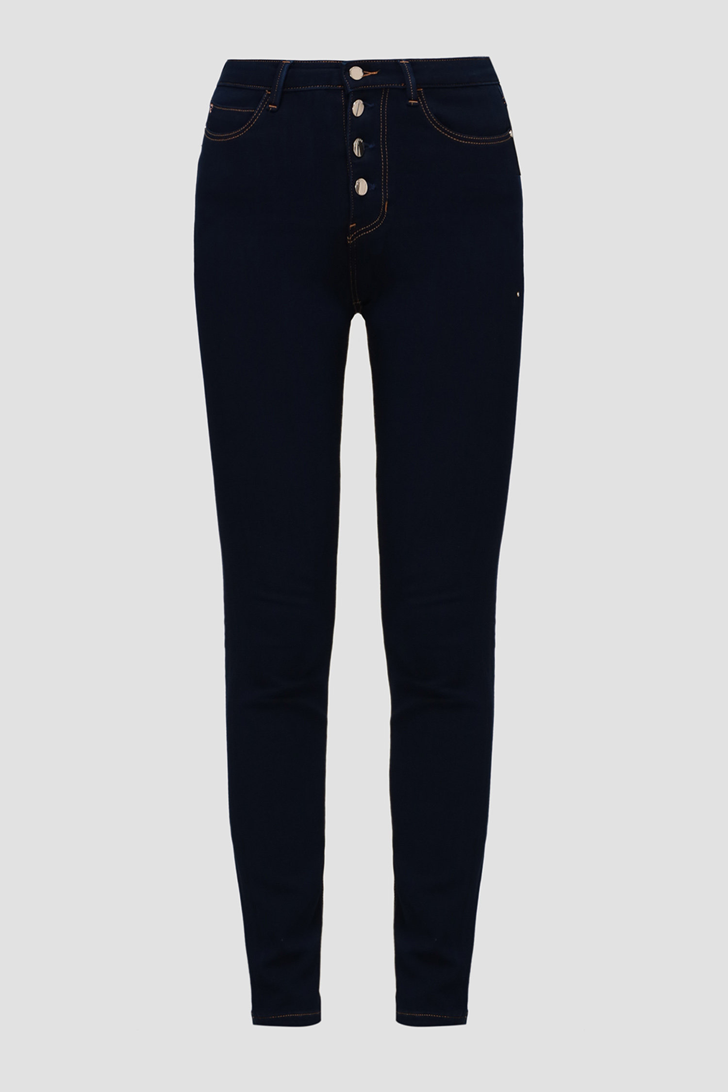 Темно-синие джинсы High-Rise Skinny для девушек Guess W0YA28.D42I1;BRET