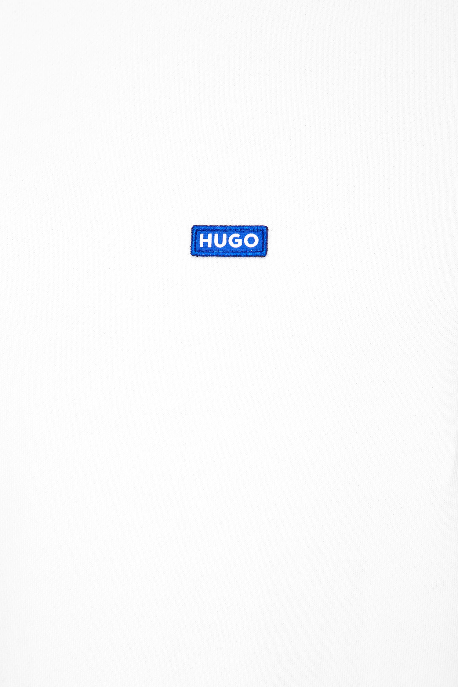 Мужской белый свитшот HUGO BLUE 50522359;100