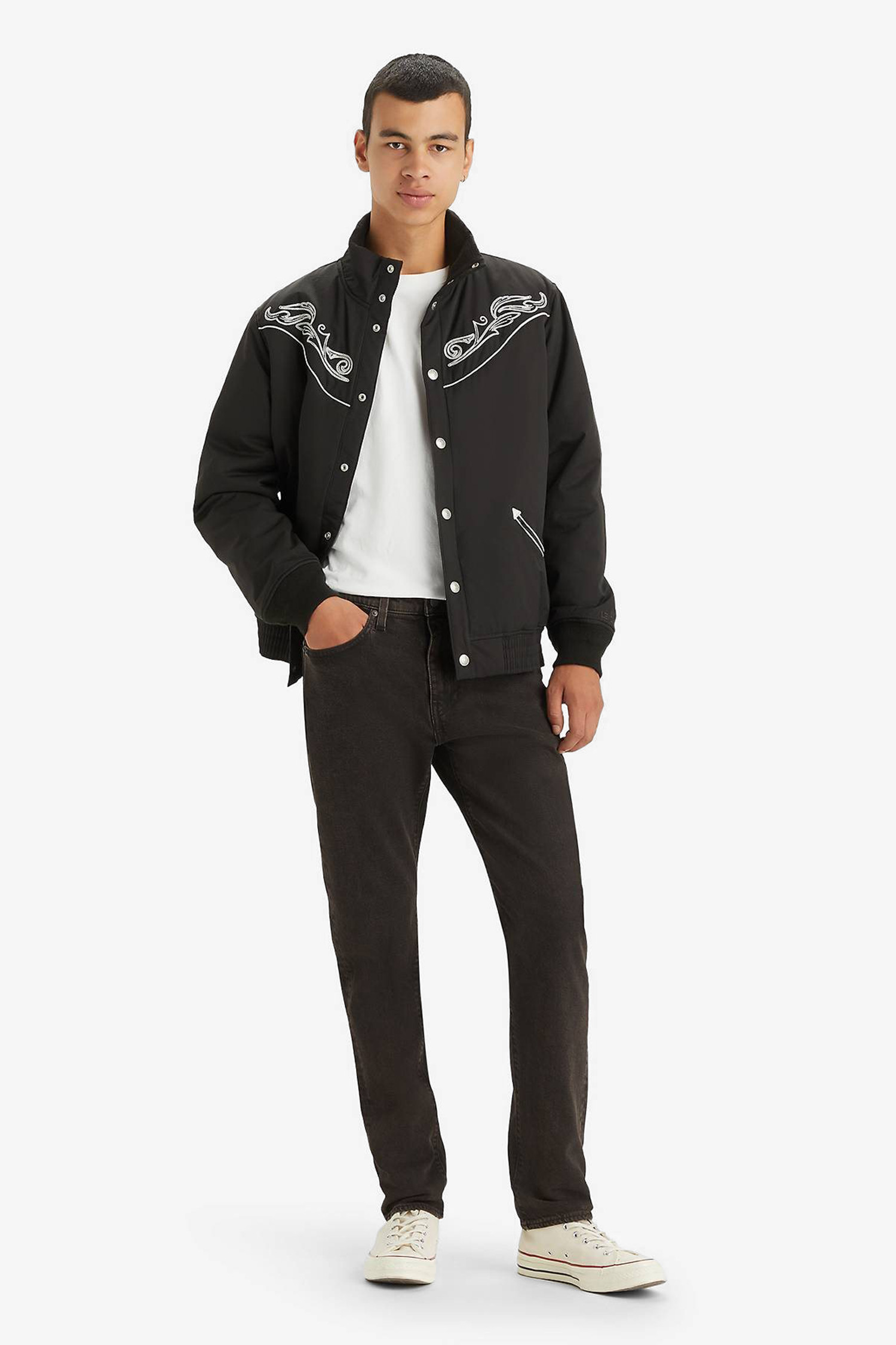 Мужские темно-коричневые джинсы 502® Taper Levi’s® 29507;1423