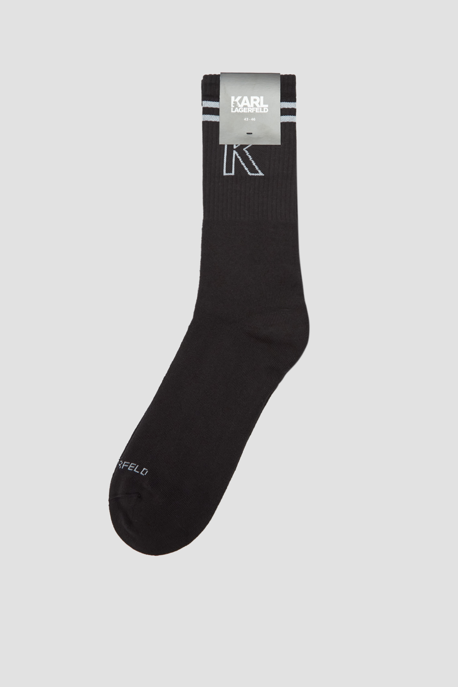 Мужские черные носки Karl Lagerfeld 542101.805506;990