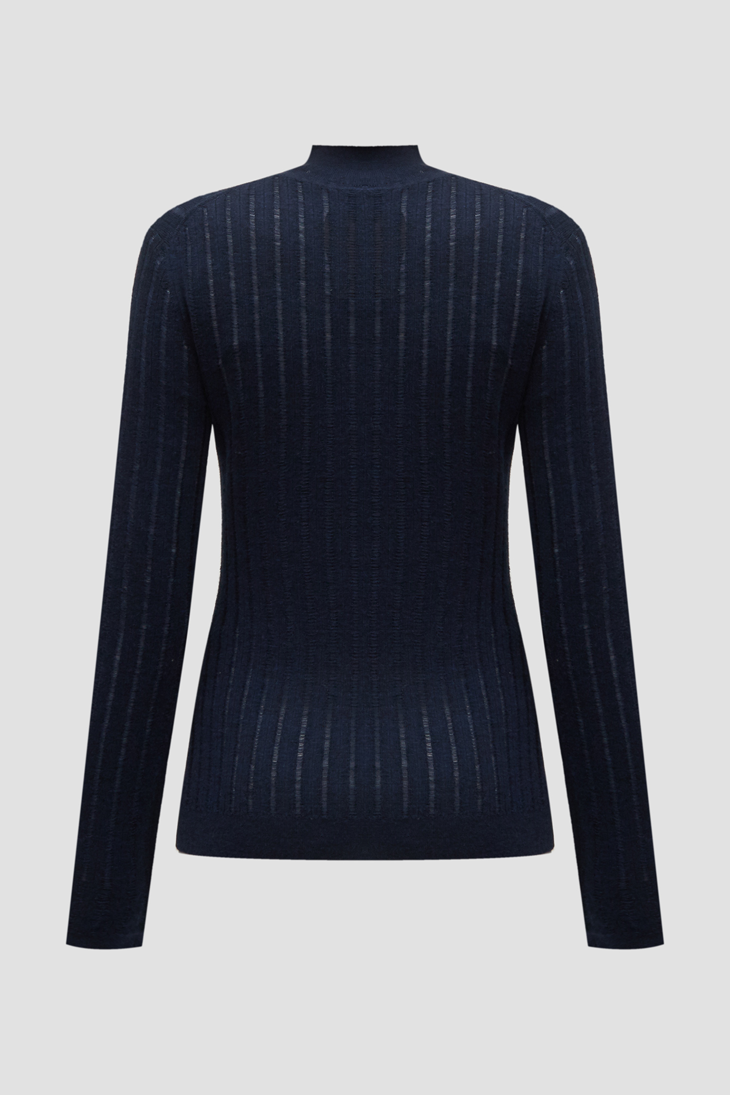 Жіночий темно-синій вовняний гольф BOSS 50523736;414