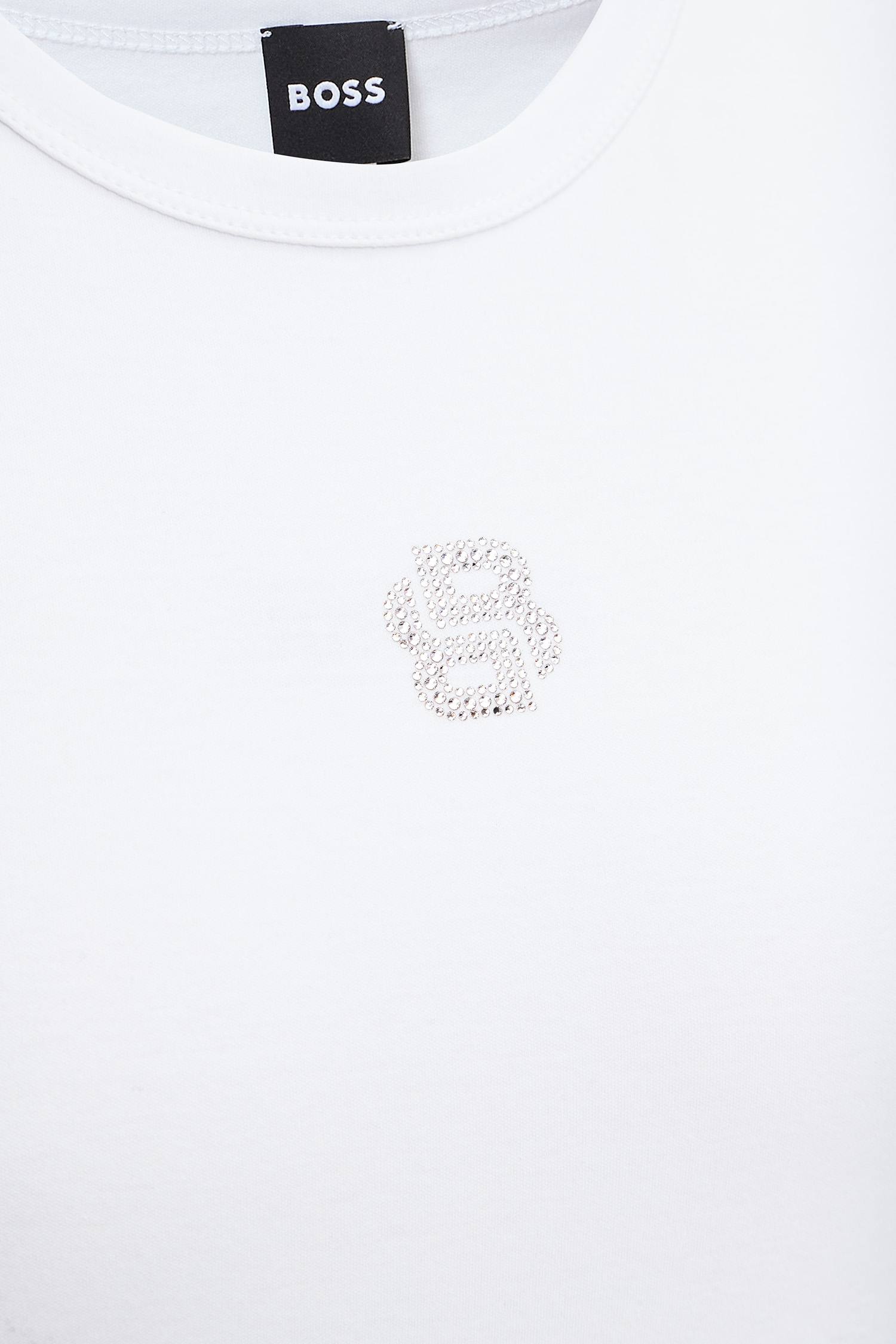Женская белая футболка BOSS 50528826;100