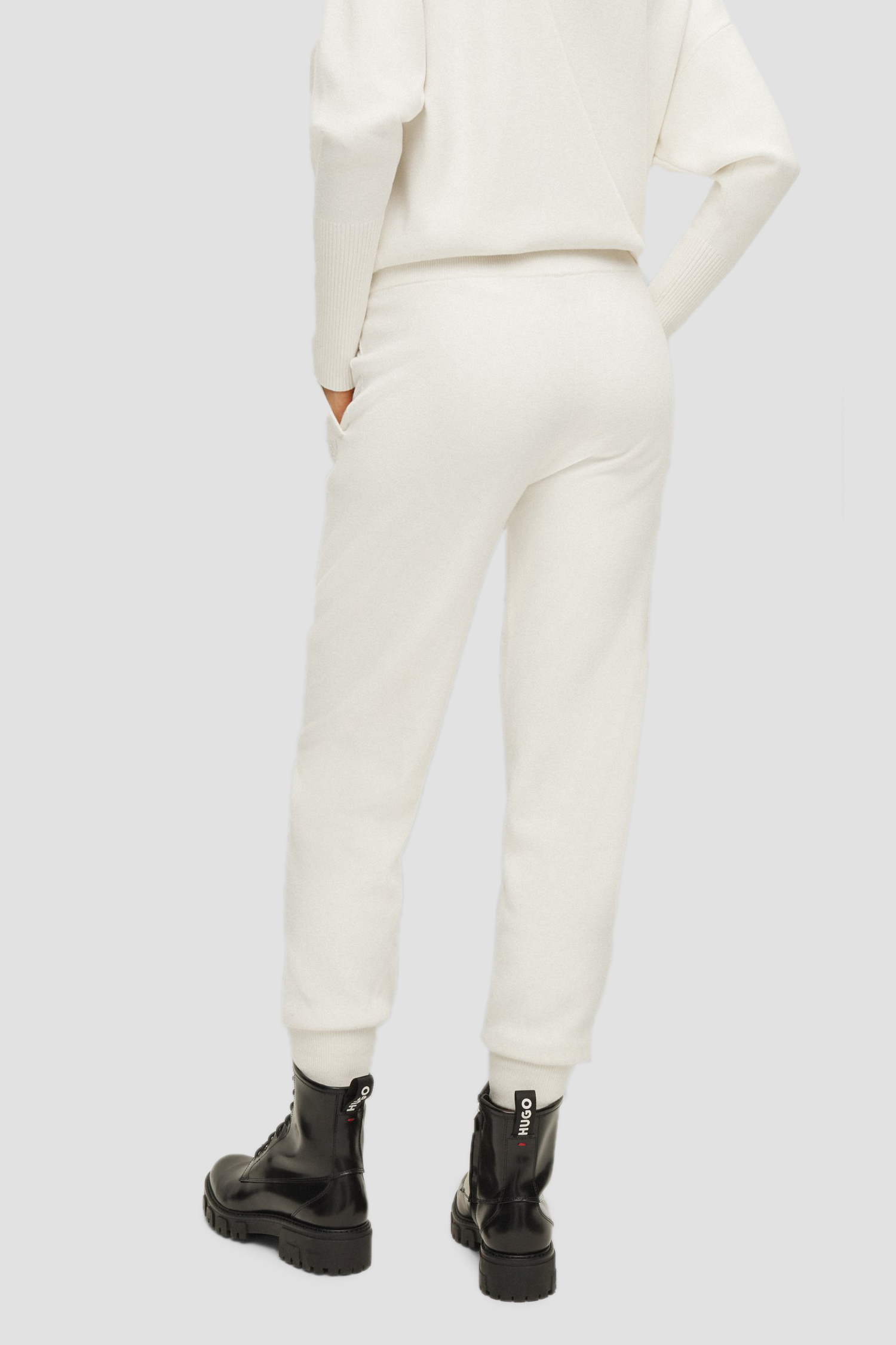 Жіночі білі брюки HUGO 50477140;110