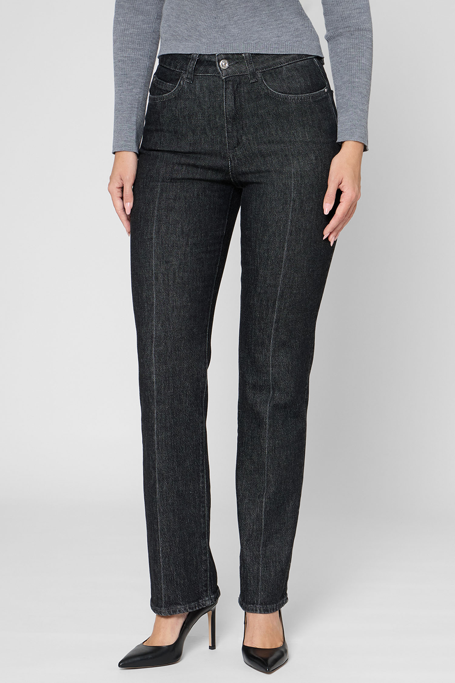 Женские черные джинсы BOSS 50553324;015