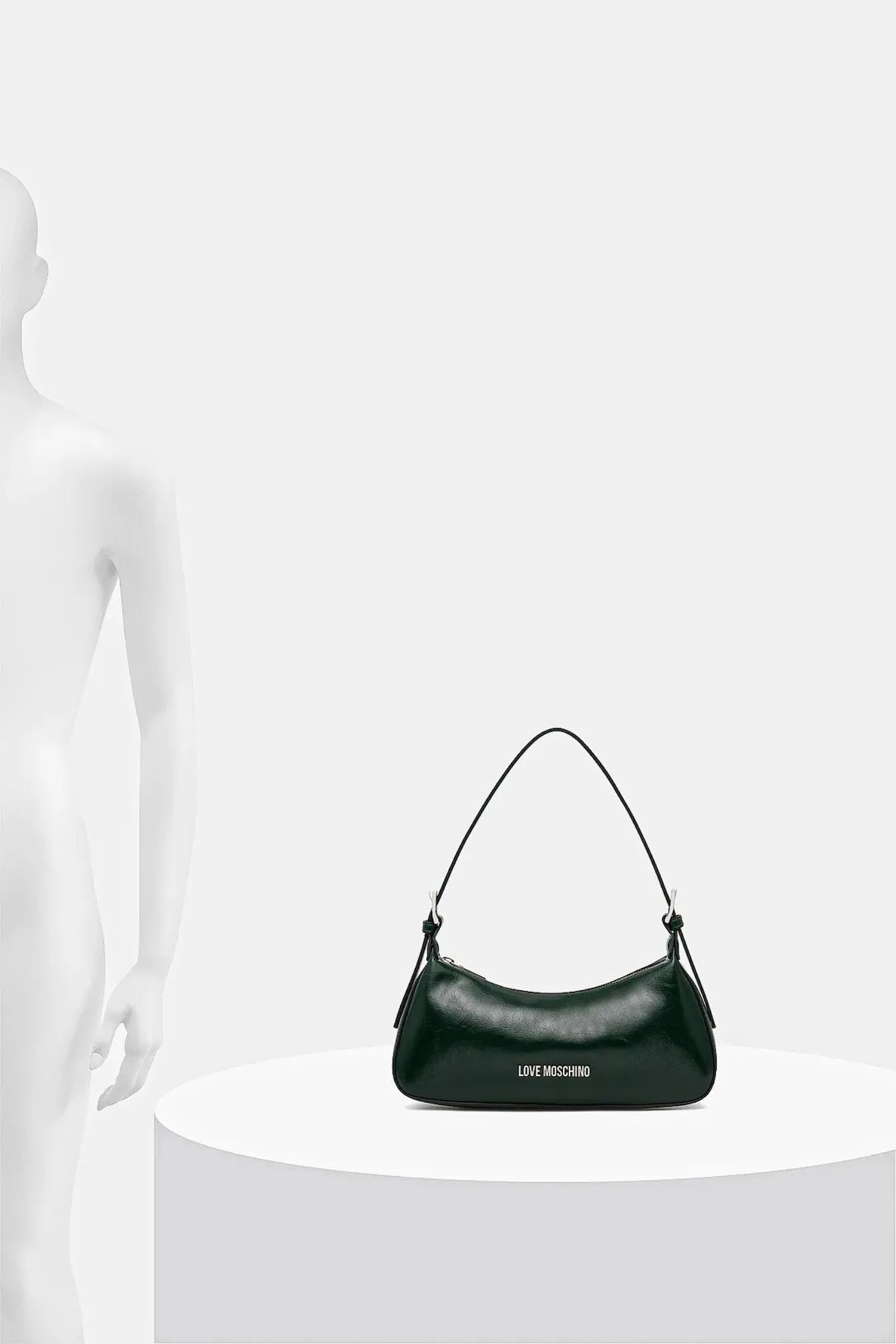 まりも Женская темно-зеленая сумка Moschino JC4390PP0N.KP0;85A — Ultrashop