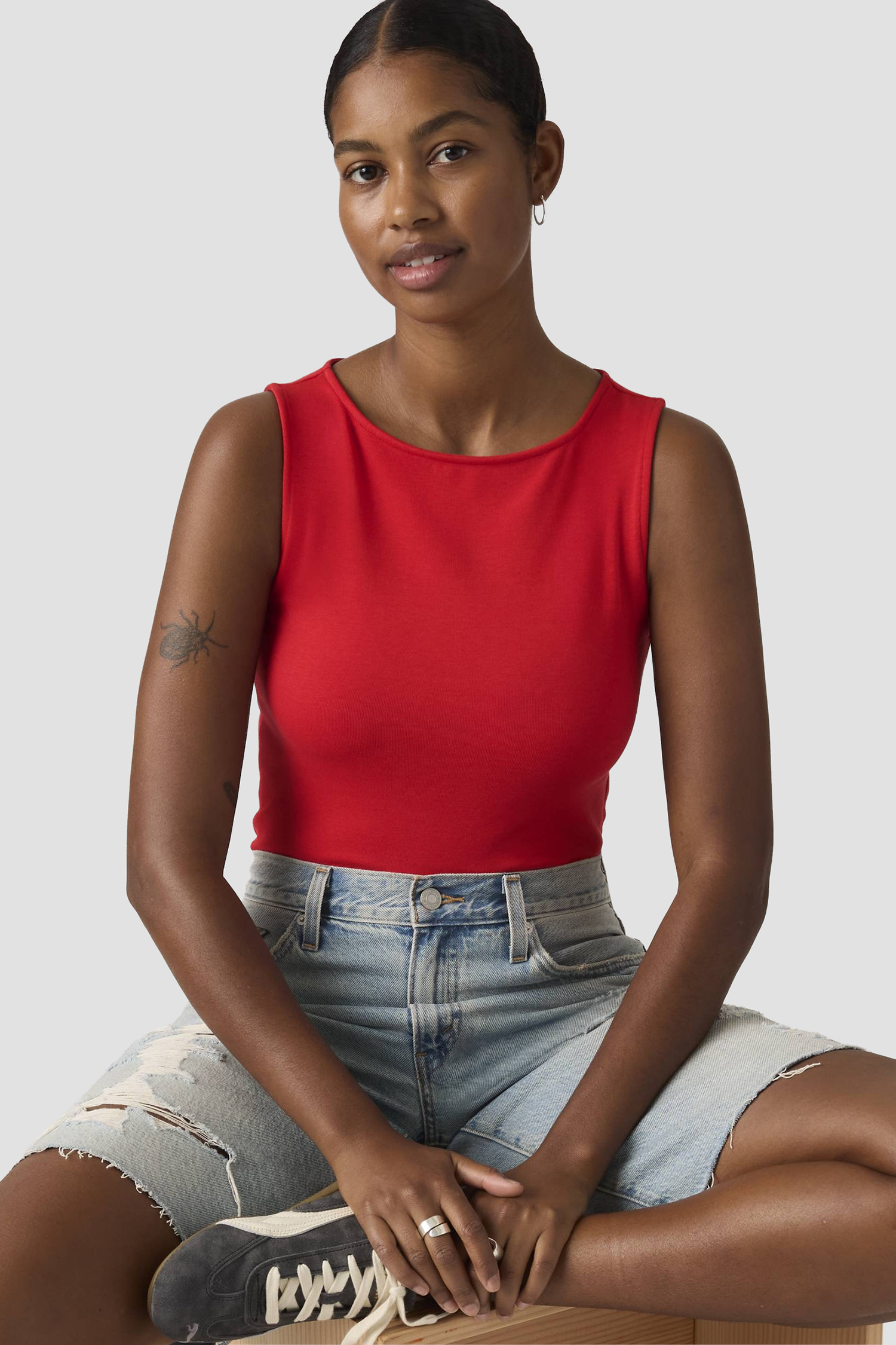 Женский красный топ Levi’s® 005IZ;0005
