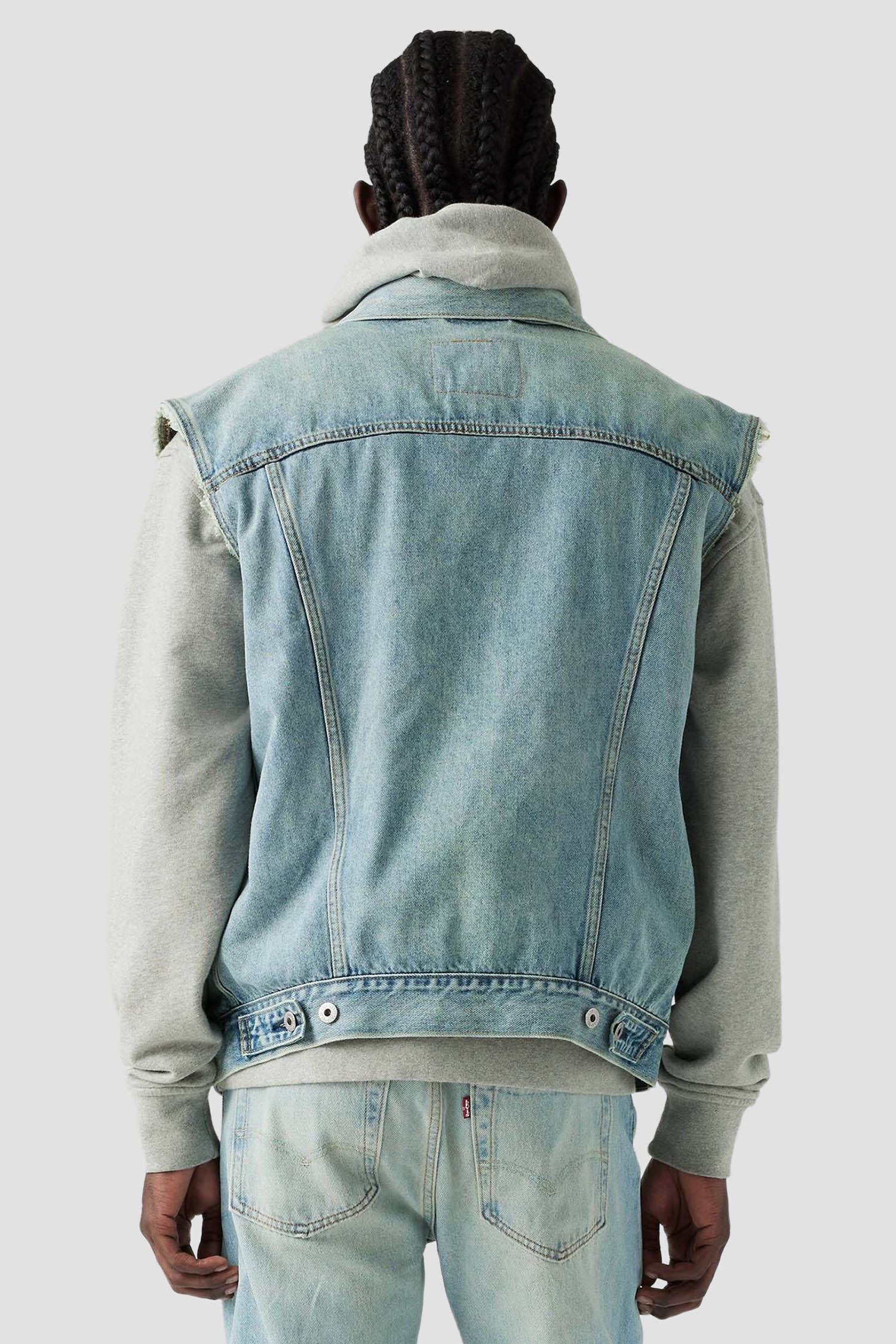 Чоловічий блакитний джинсовий жилет Levi’s® A5789;0000
