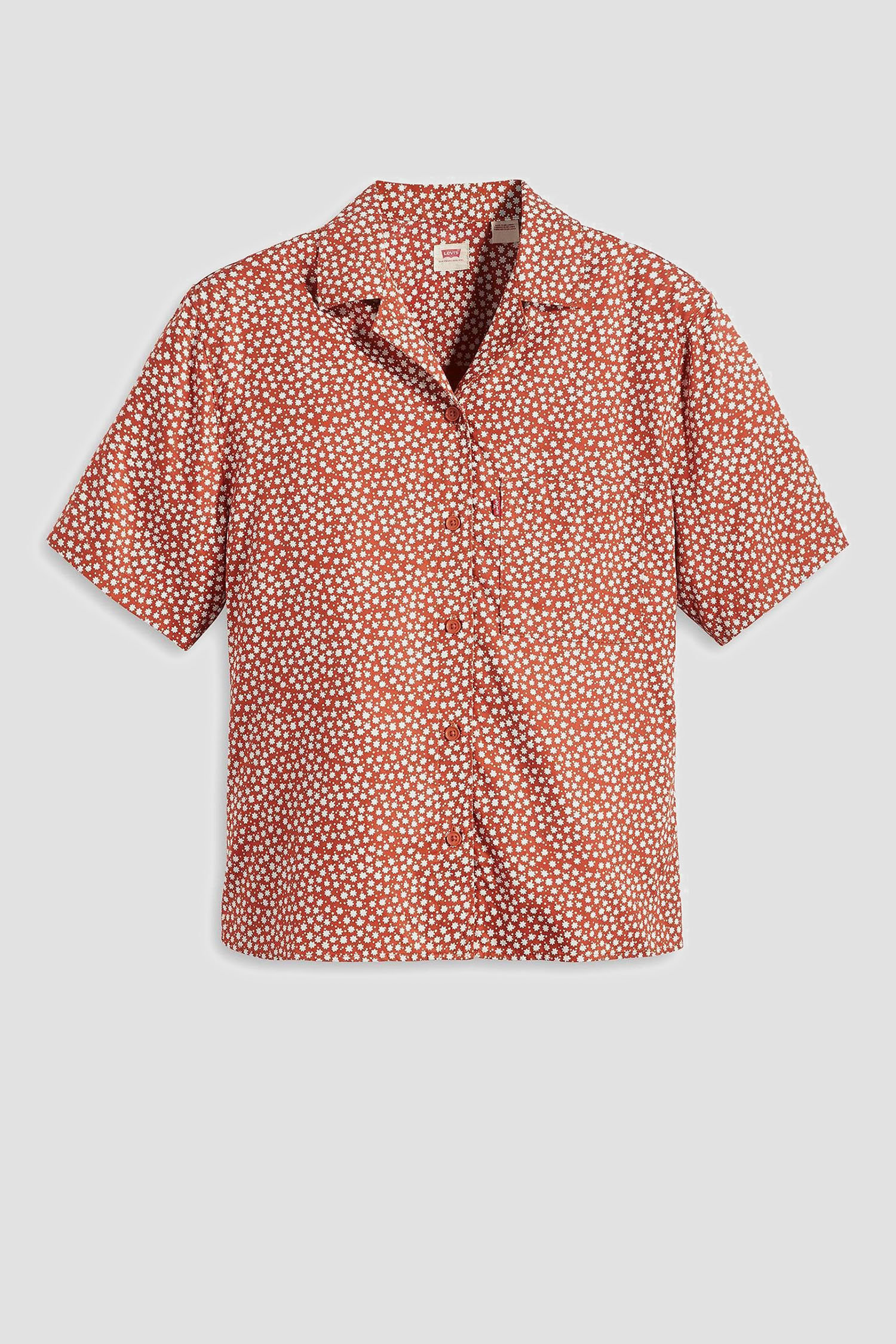 Жіноча теракотова сорочка з візерунком Levi’s® A4576;0002