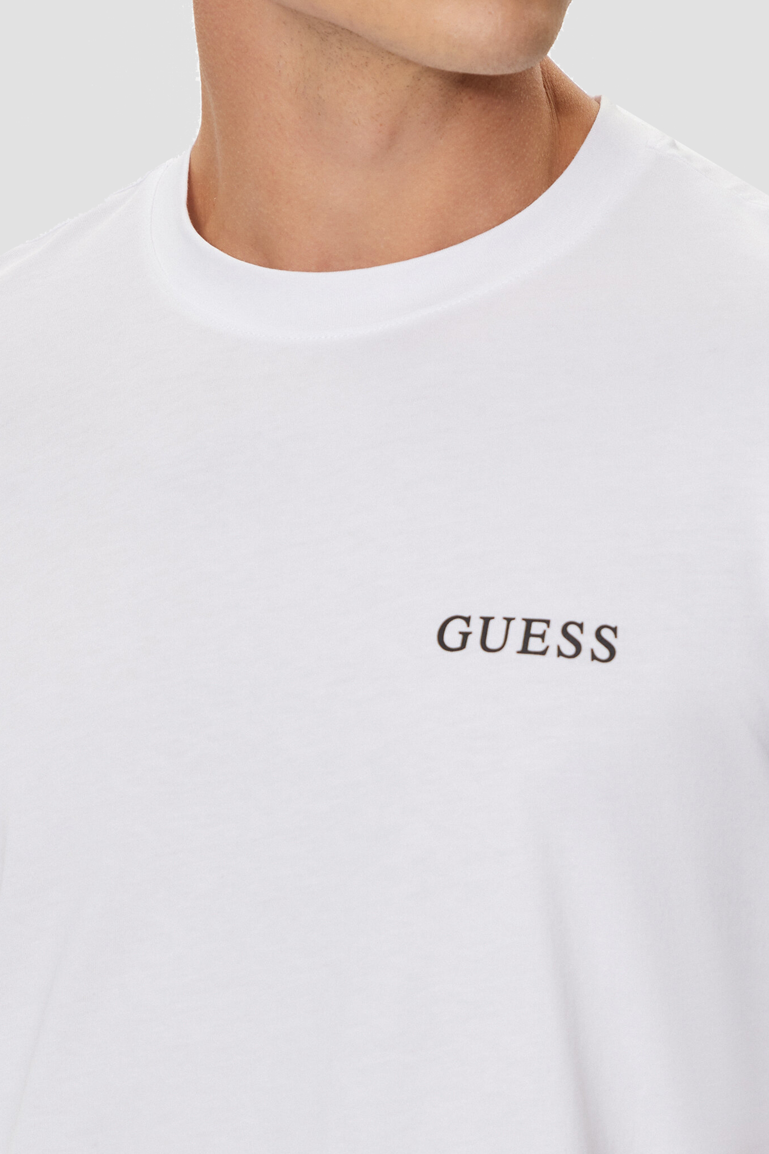 Мужская белая футболка (3 шт) Guess U4YG52.KCAM1;G011