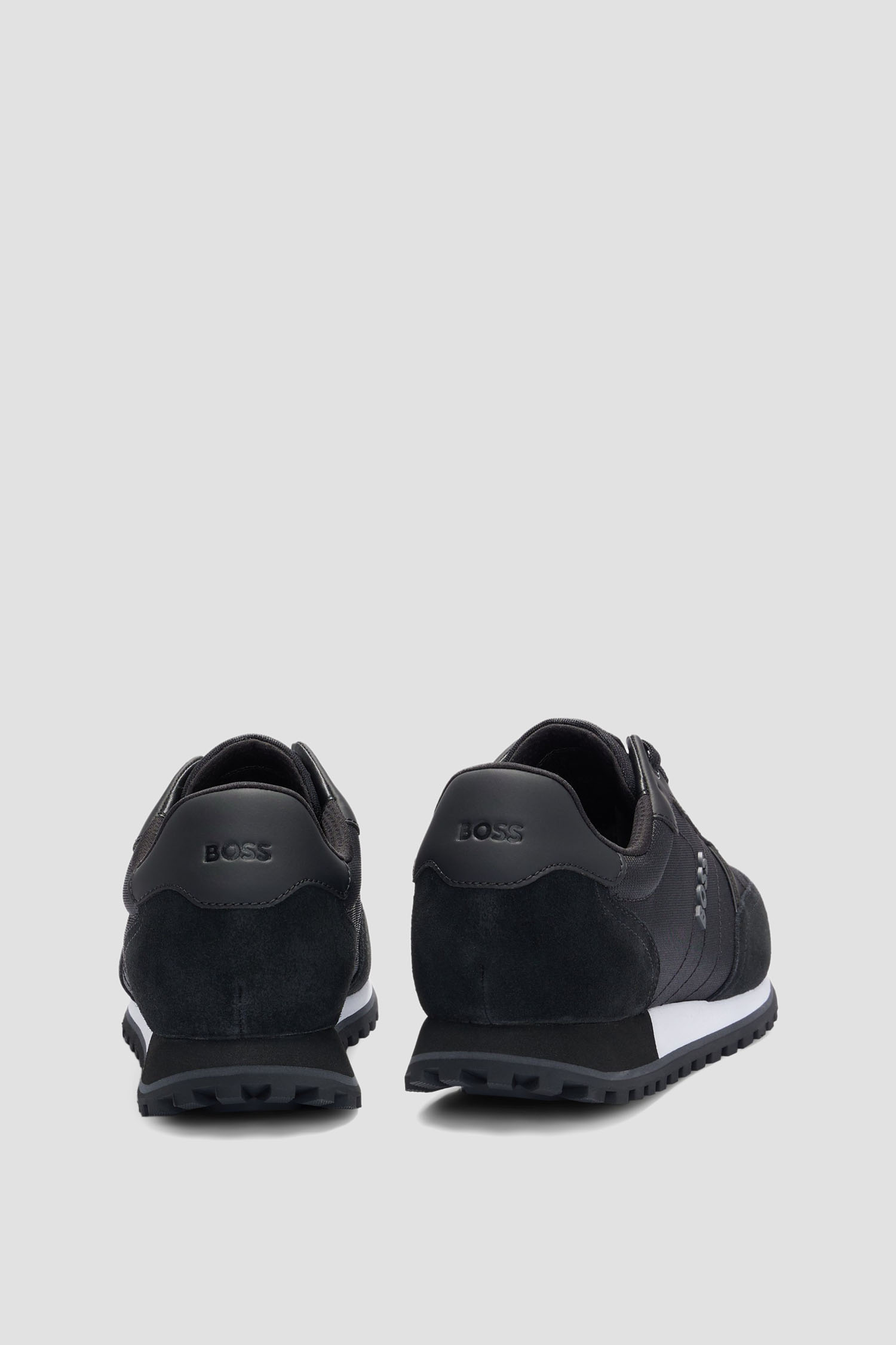 Мужские черные кроссовки BOSS 50498133;001
