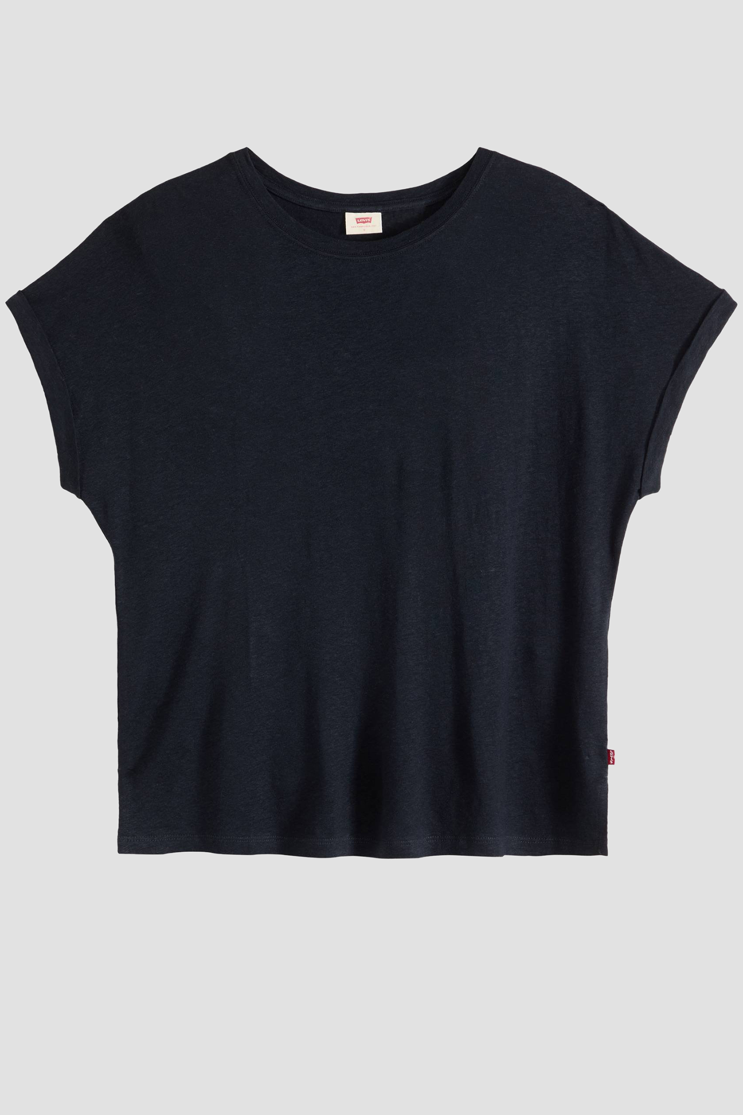 Жіноча чорна лляна футболка Levi’s® 005IR;0001
