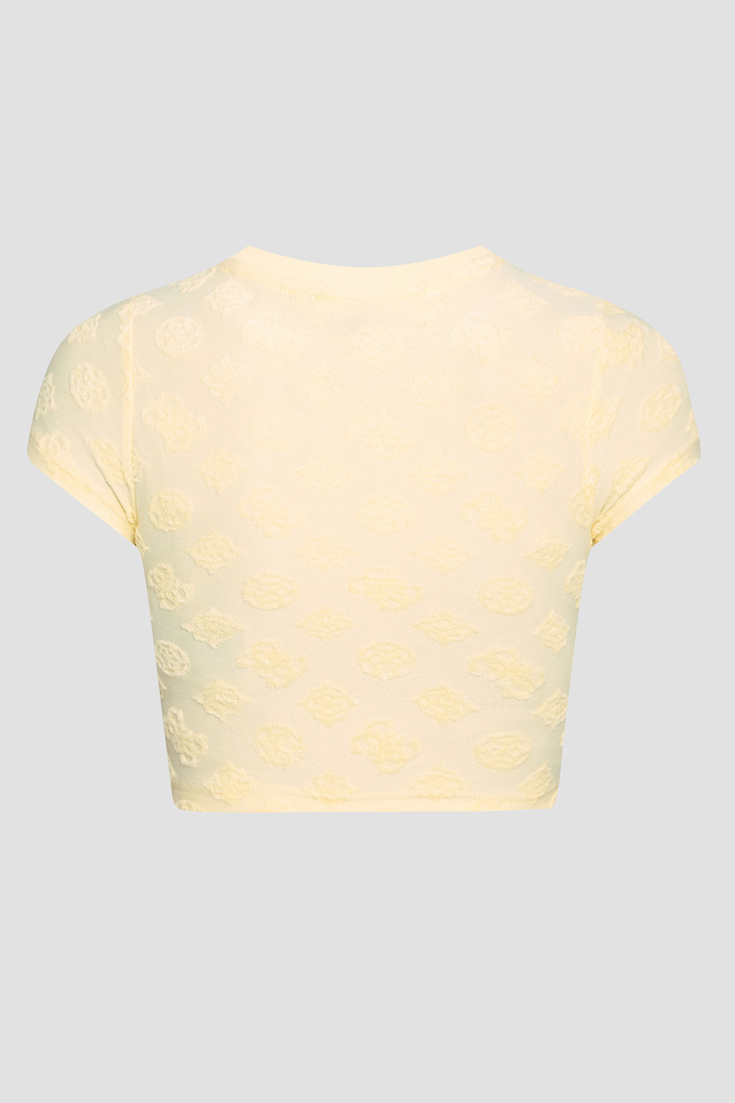 Детский желтый топ с узором Guess Kids J5GP04.KCT02;F26X