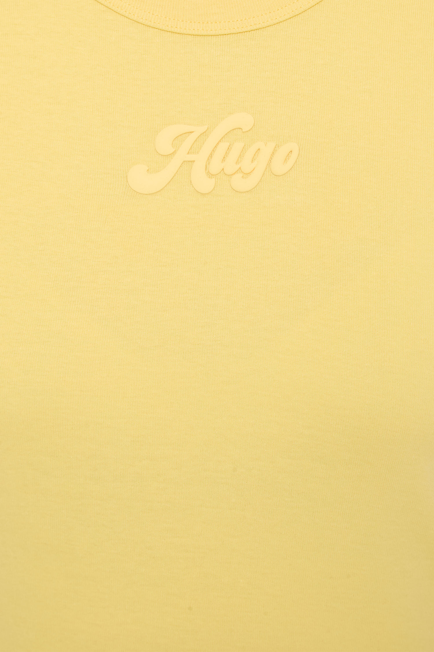 Жіночий жовтий топ HUGO 50539132;723