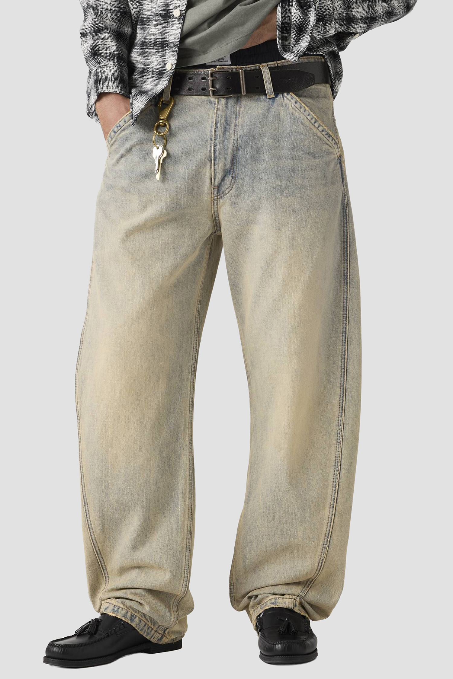 Чоловічі сірі джинси Baggy Barrel Levi’s® 0057O;0004
