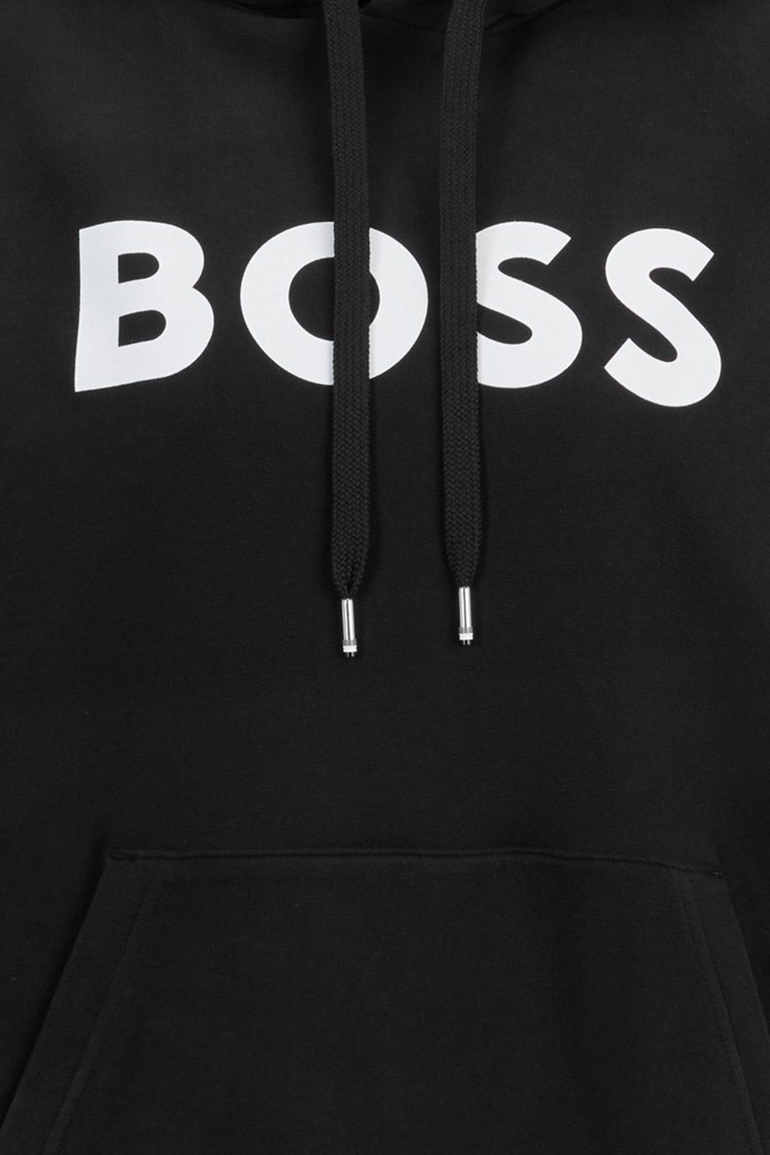 Женское черное худи BOSS 50490635;001