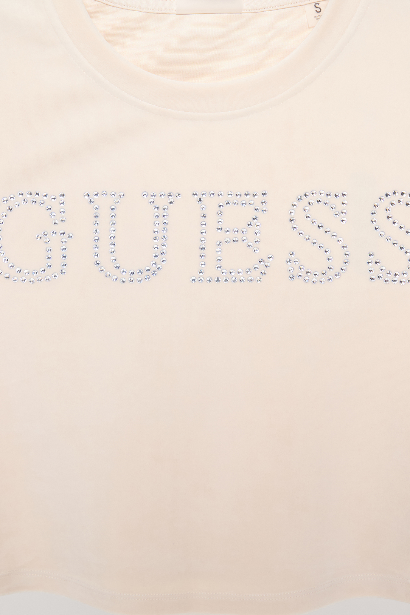 Женская белая футболка Guess V3BI01.K0232;G9L9