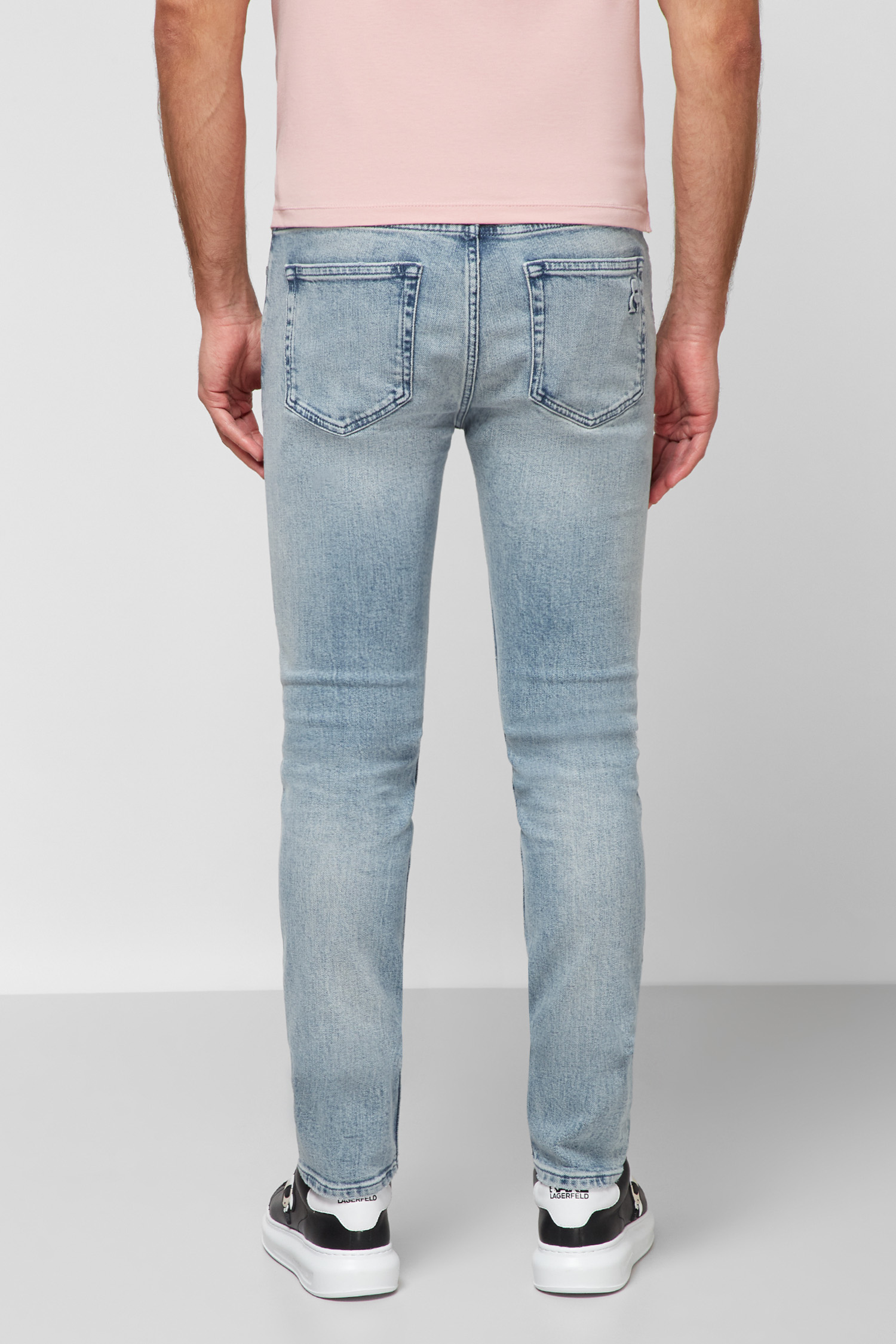 Мужские голубые джинсы Karl Lagerfeld 511843.265801;620