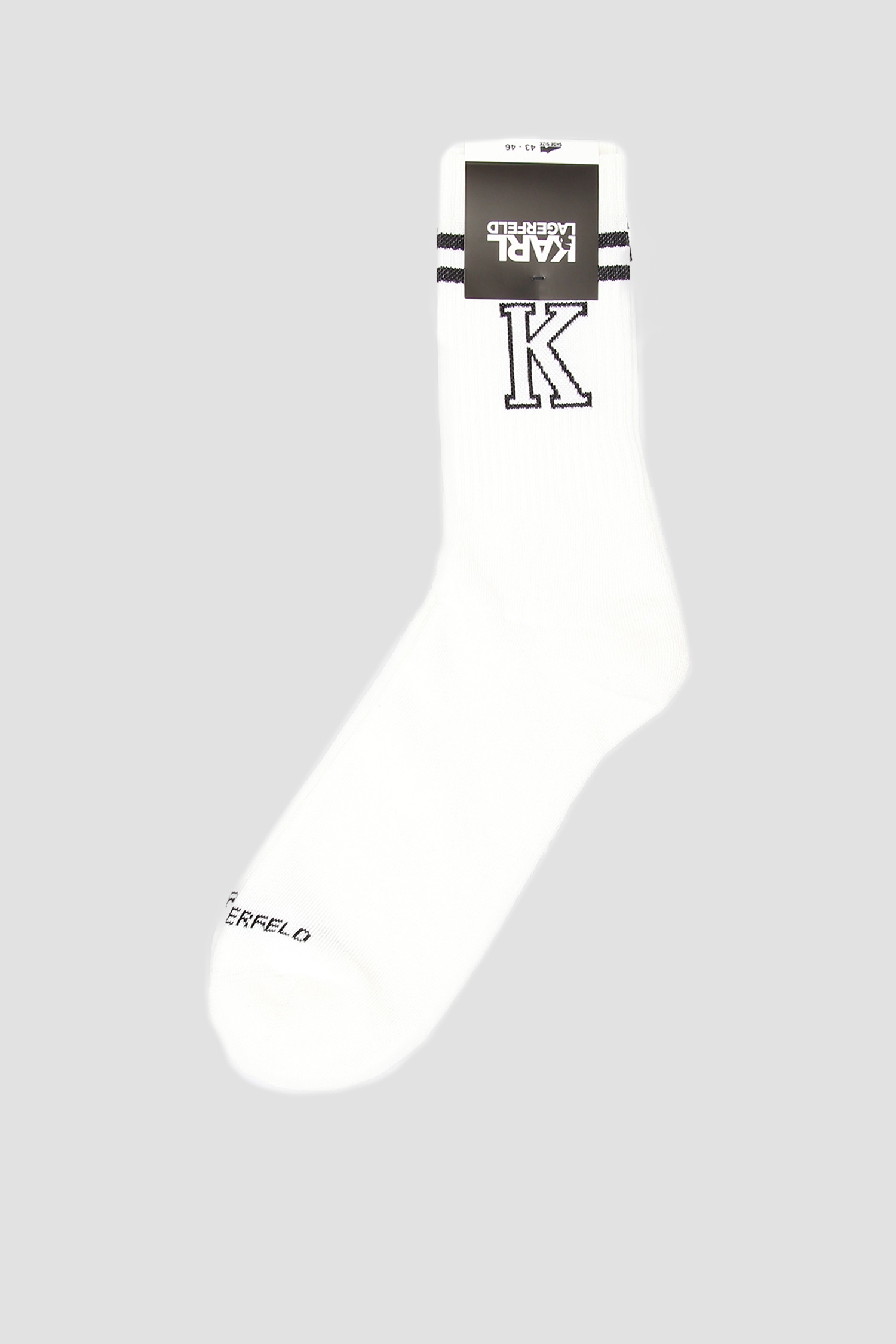 Мужские белые носки Karl Lagerfeld 591101.805507;10