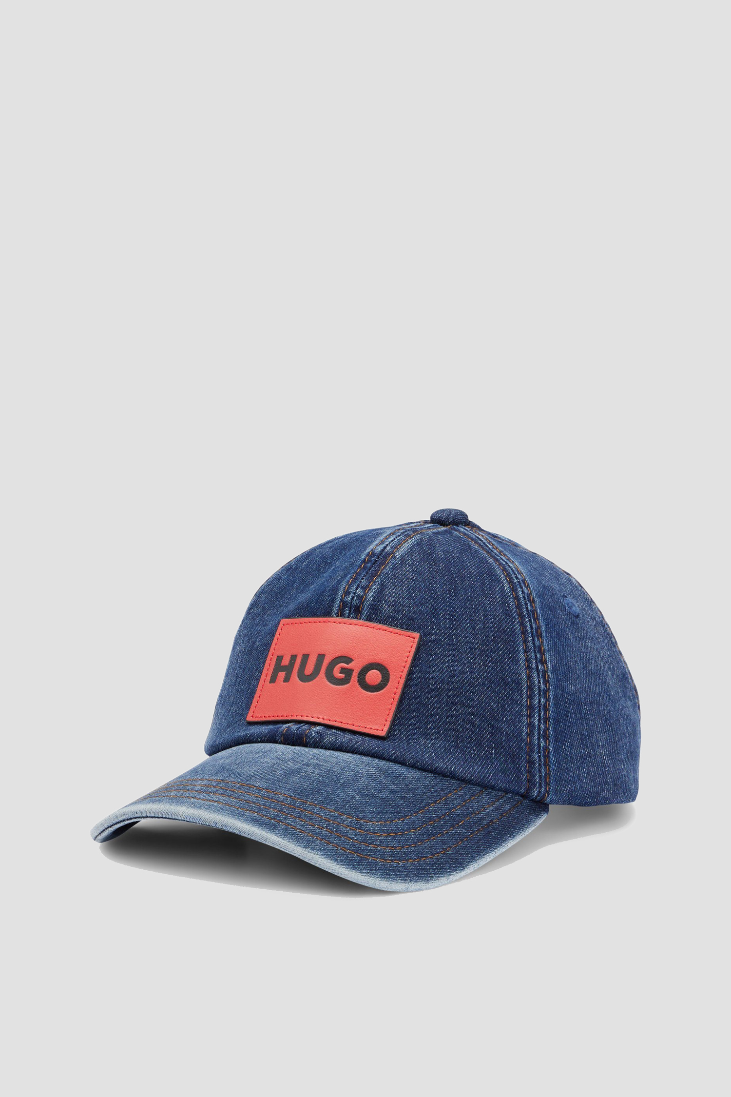 Мужская синяя джинсовая кепка HUGO 50484564;424