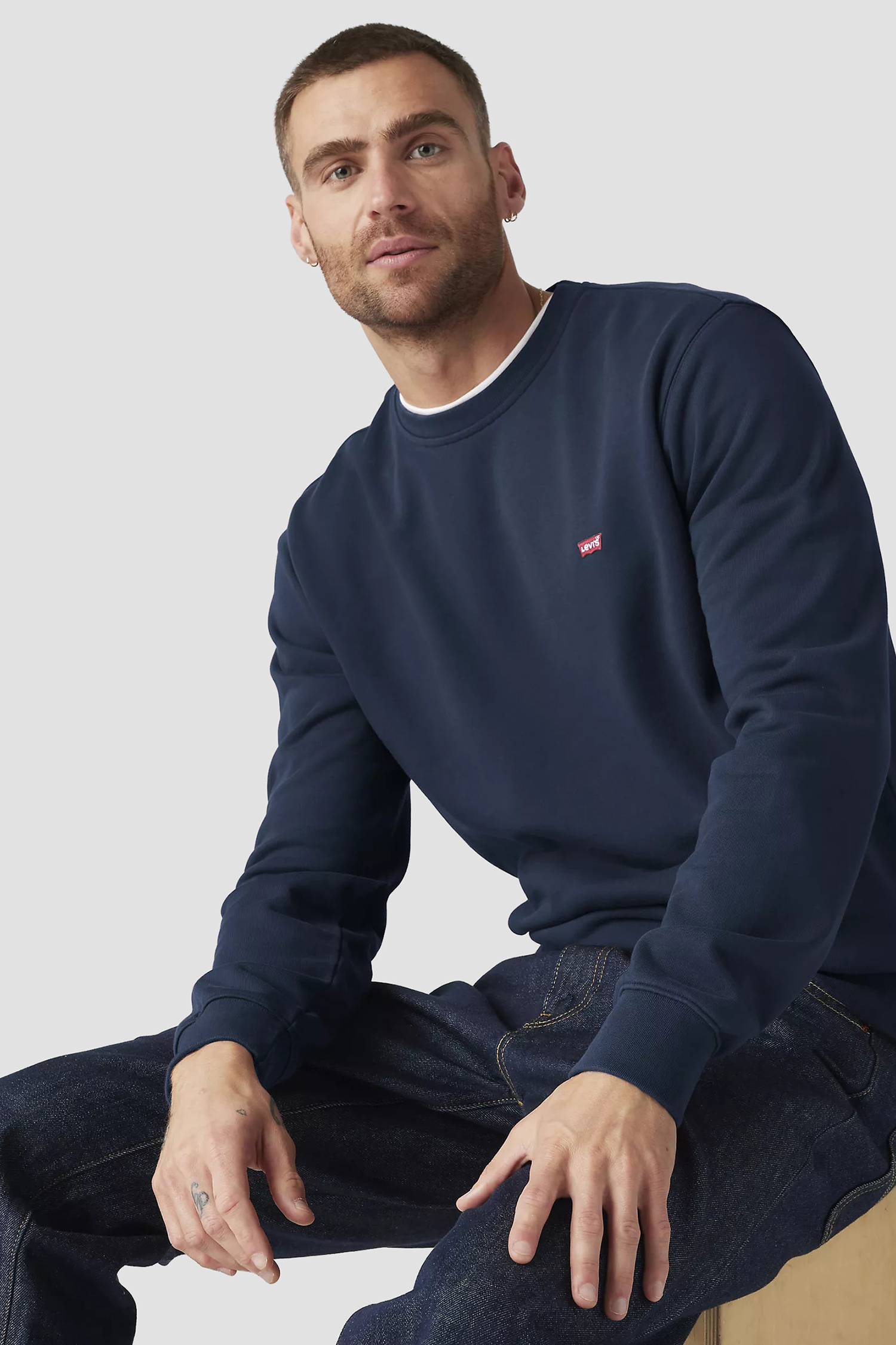 Чоловічий темно-синій світшот Levi’s® 35909;0001