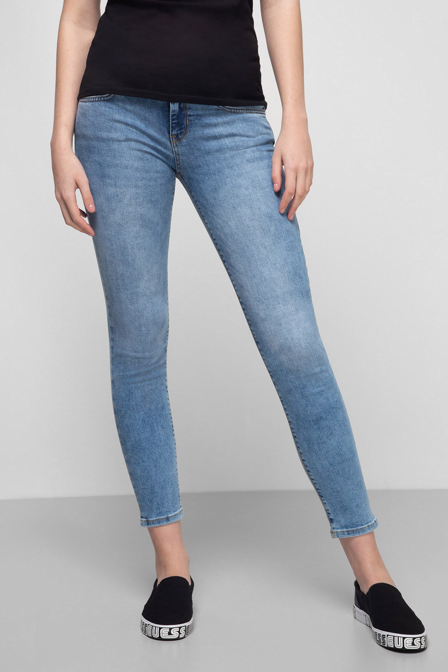 Женские голубые джинсы Marilyn Guess W0GA41.D41F1;WPLC