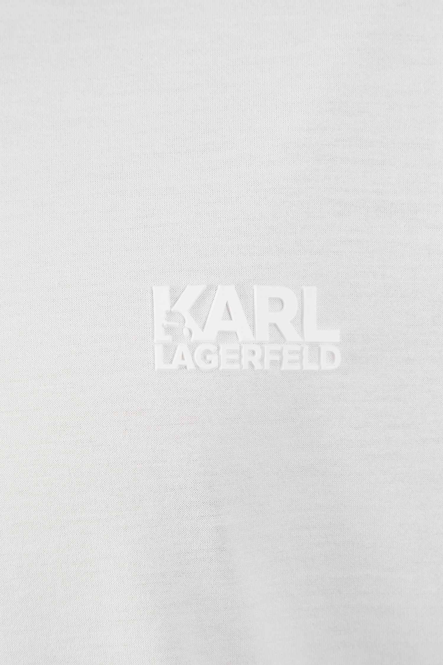 Мужское белое поло Karl Lagerfeld 551200.745082;10