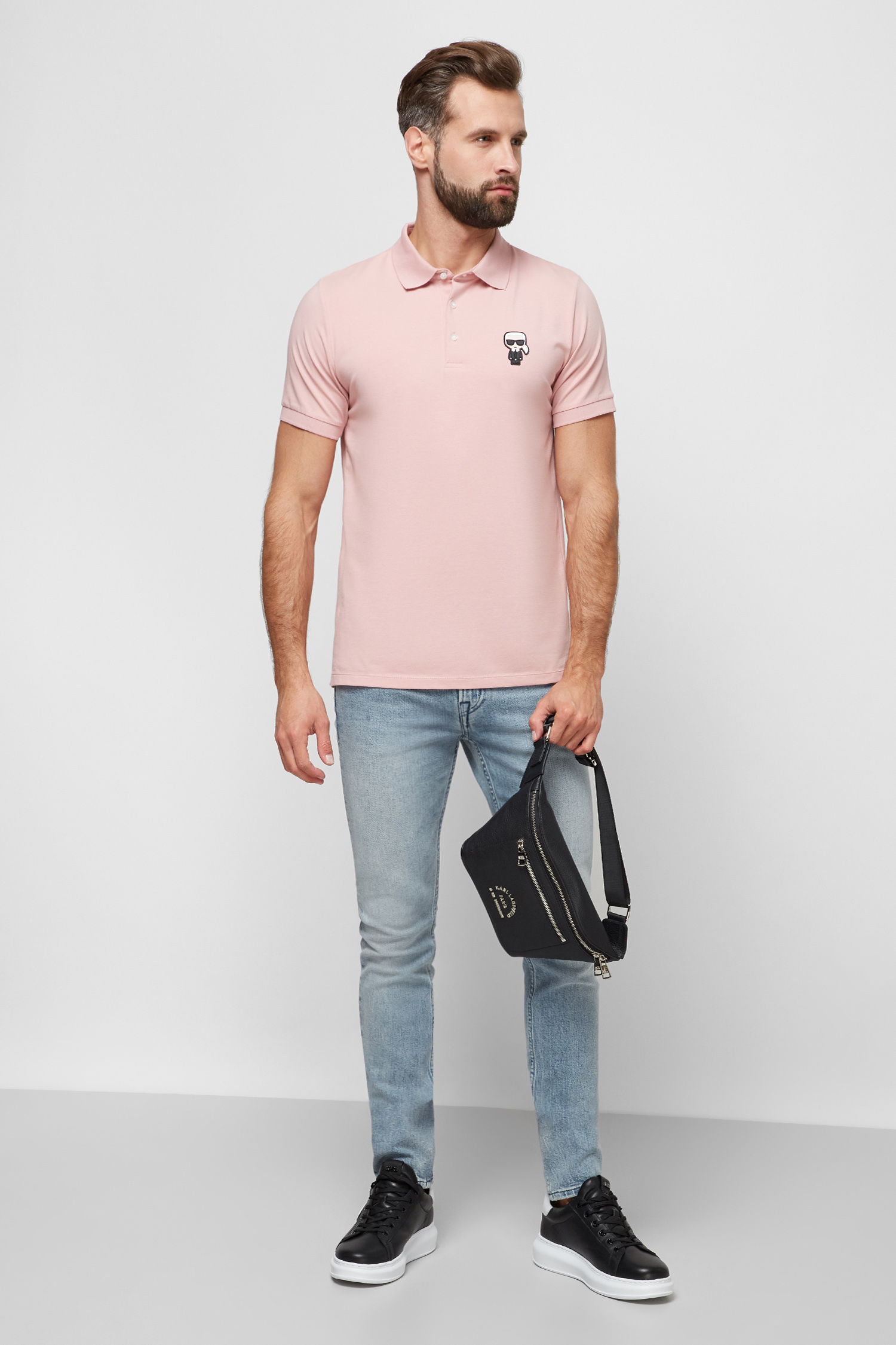 Мужские голубые джинсы Karl Lagerfeld 511843.265801;620