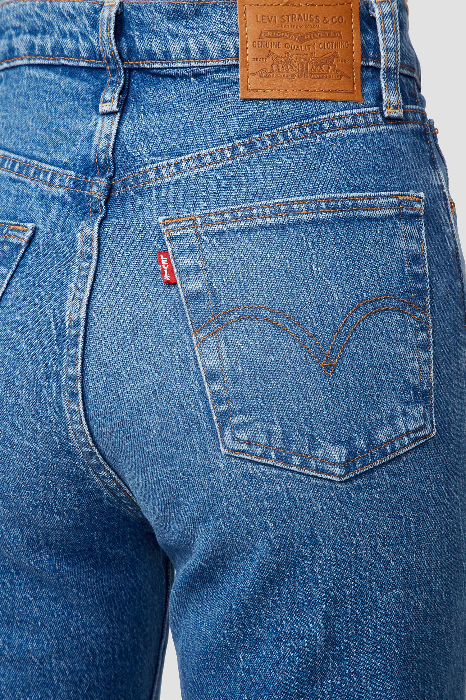 Жіночі сині джинси Ribcage Cropped Bootcut Levi’s® A1967;0001