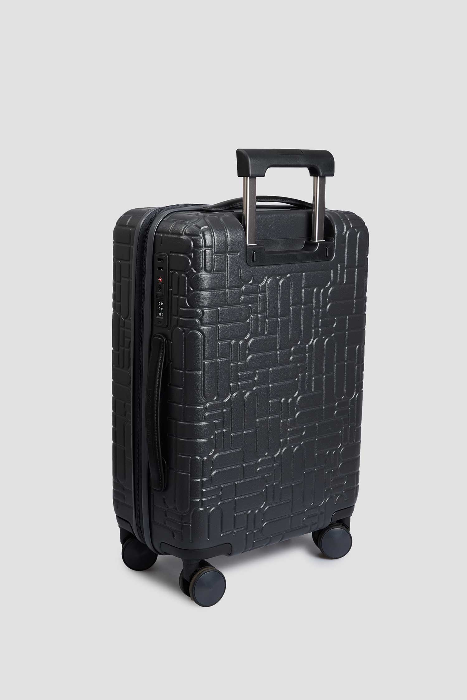 Темно-серый чемодан BALDININI T4BS01MAT;GREY