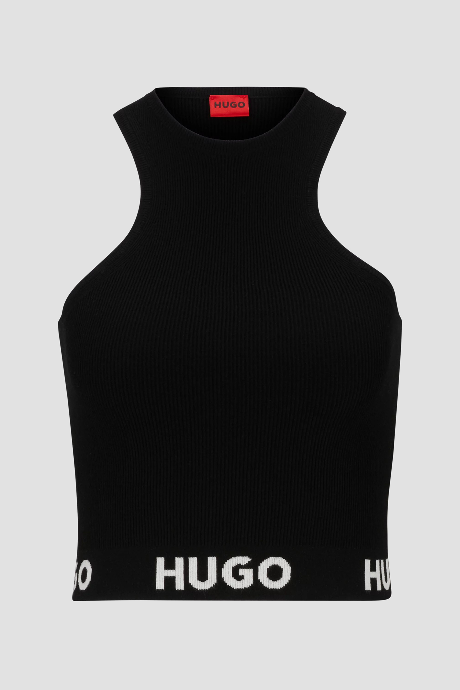 Женский черный топ HUGO 50493746;001