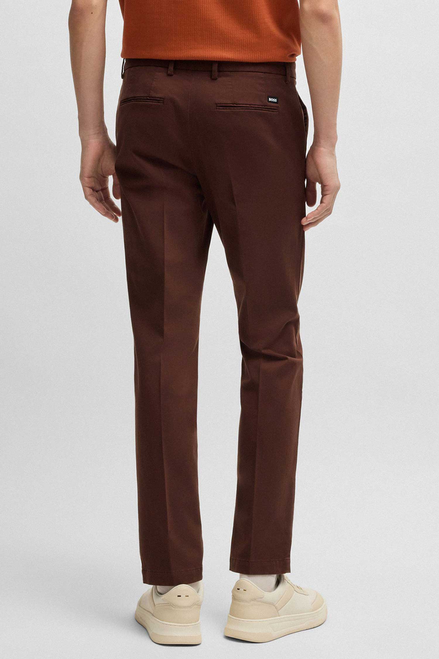 Мужские коричневые чиносы BOSS 50487966;204