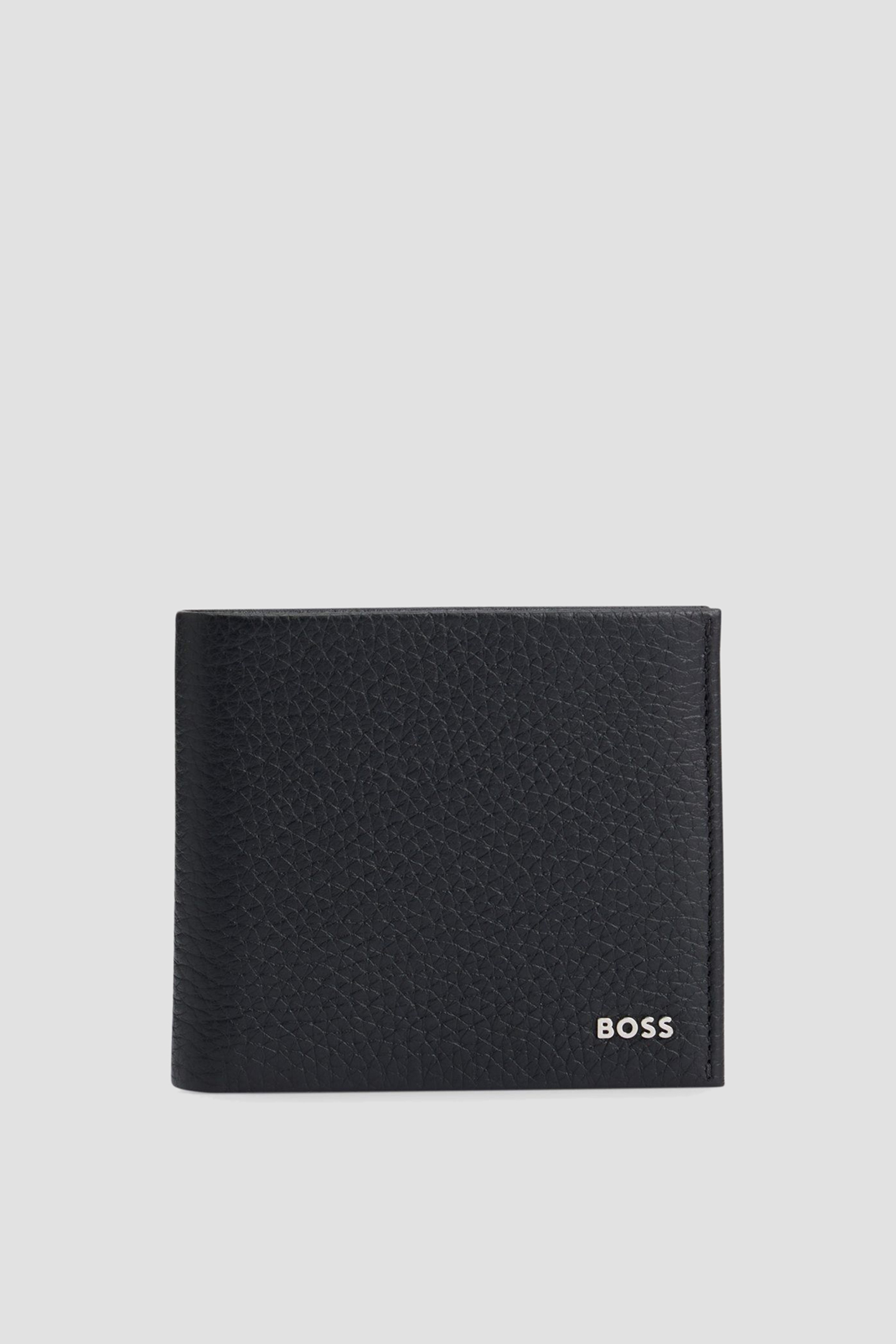 Мужской черный кожаный кошелек BOSS 50529513;001